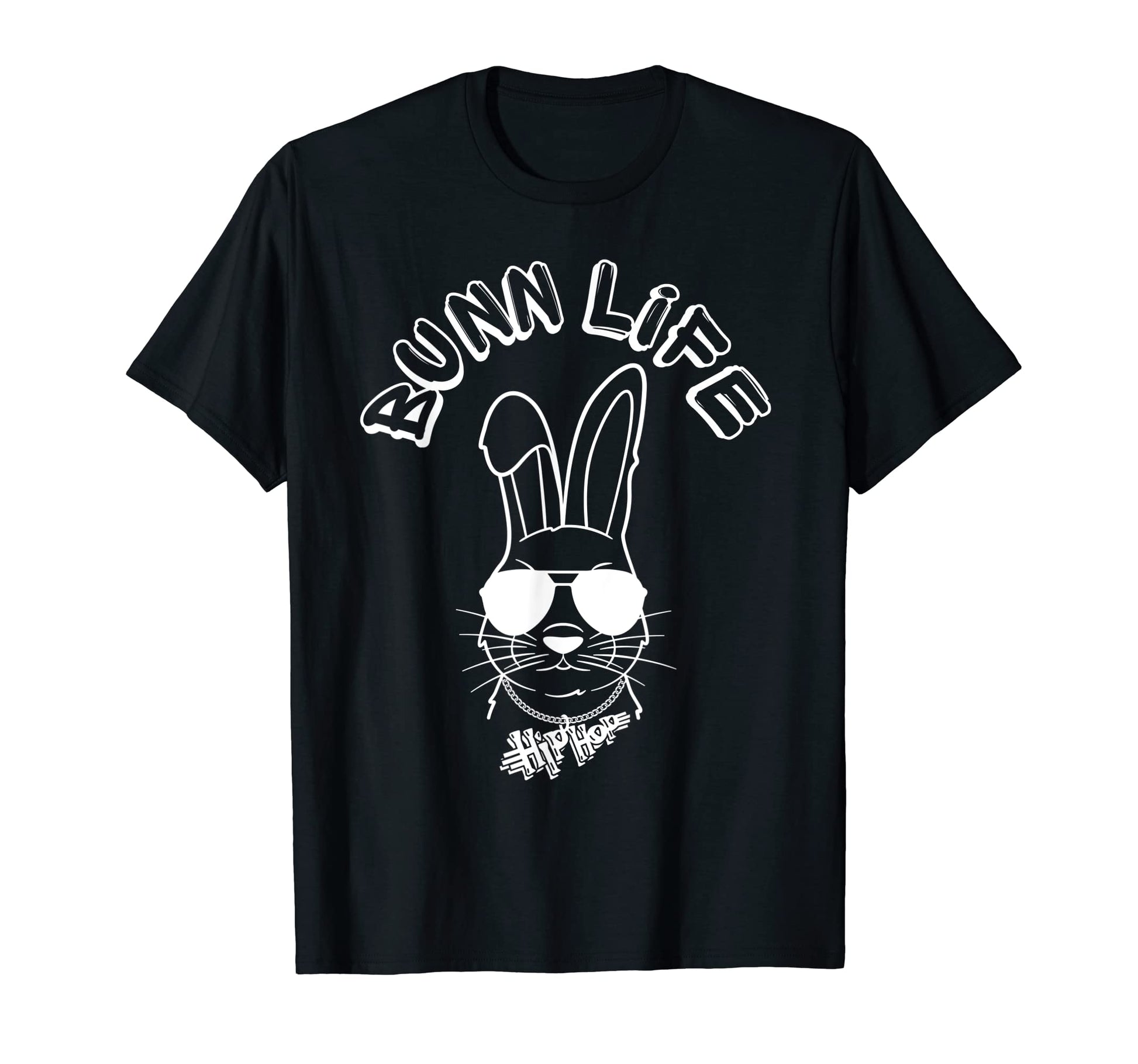 Hip Hop Bunny Sunglasses Easter Bunn T-Shirt - Aesthetic Graphic Unisex - T-Shirt, Sweatshirt, Hoodie