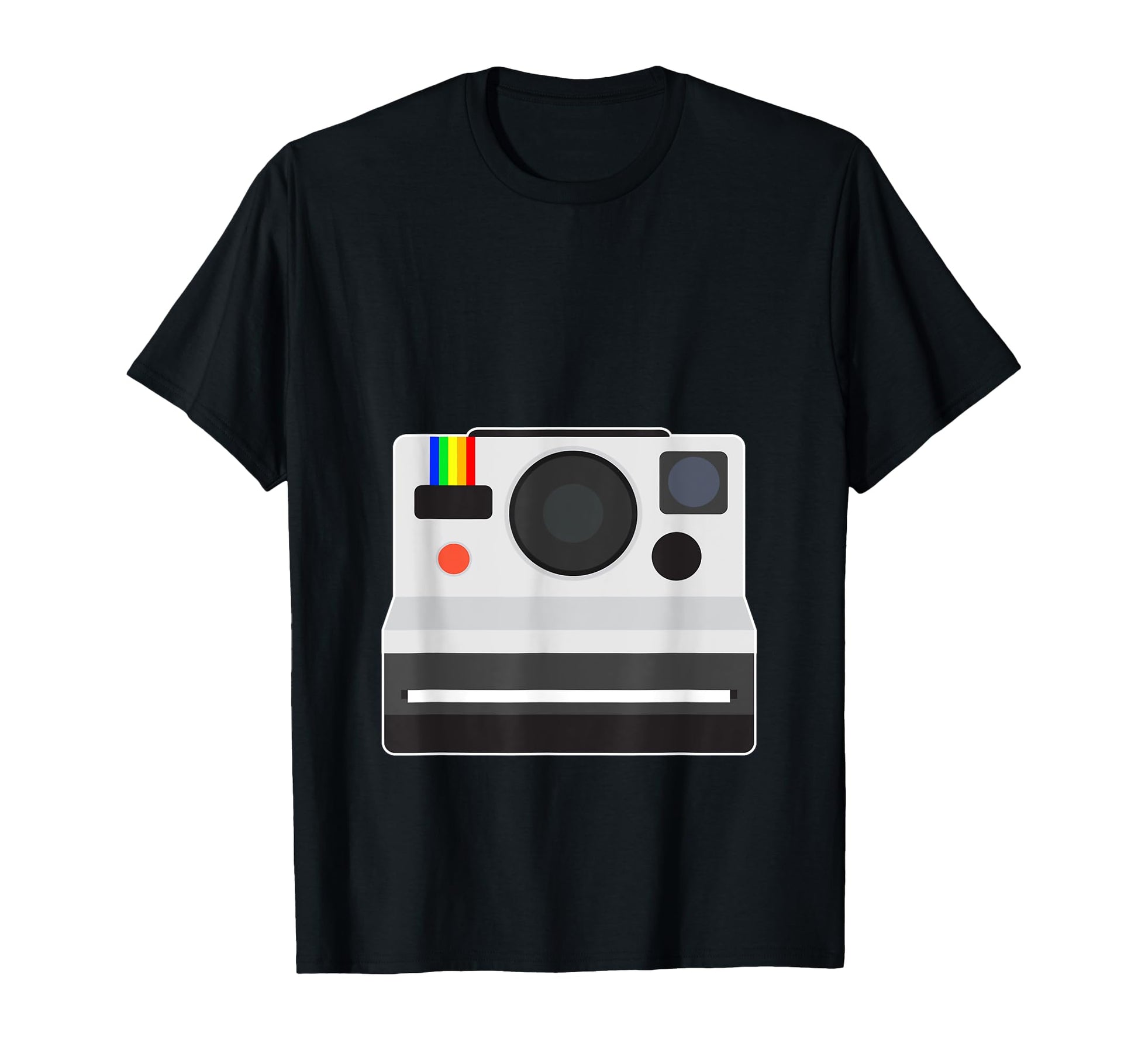 90S Instant Flash Camera T-Shirt - Minimalist Print Men Women - T-Shirt, Sweatshirt, Hoodie