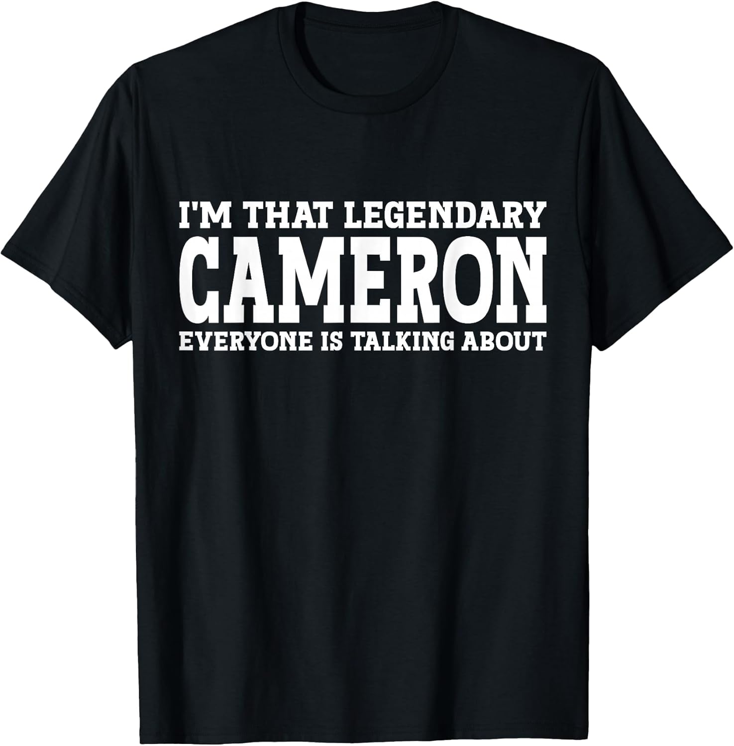 Cameron Gifts Men Name Birthday - Adult & Kids T-Shirts, Sweatshirts & Hoodies apparel design preview 1