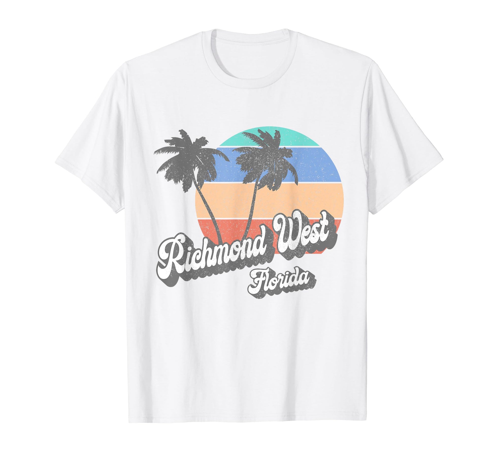 Richmond West Florida Fl Beach Surf T-Shirt - Streetwear Style for Adults - T-Shirt, Sweatshirt, Hoodie