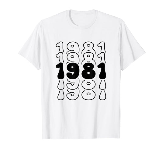 43 Year Old Groovy 43Rd Birthday Boho T-Shirt - Unique Graphic Men Women - T-Shirt, Sweatshirt, Hoodie