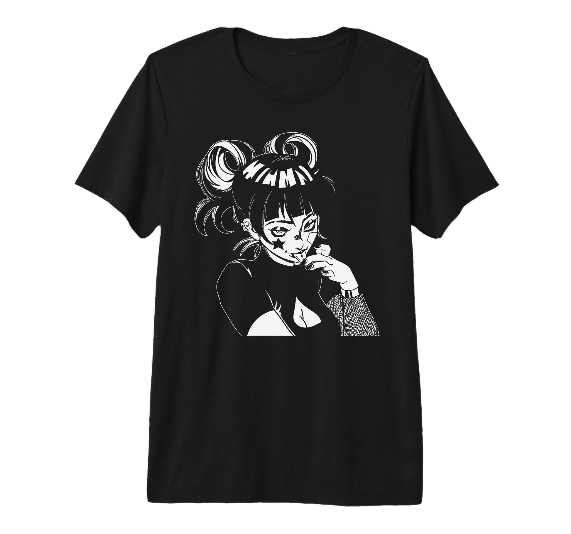 Goth Anime Aesthetic Gothic Indie T-Shirt - Unique Graphic Men Women - T-Shirt, Sweatshirt, Hoodie