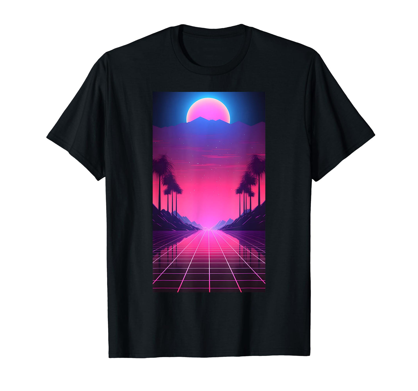 80S Vaporwave Purple Aesthetic T-Shirt - Unique Graphic for Adults - T-Shirt, Sweatshirt, Hoodie