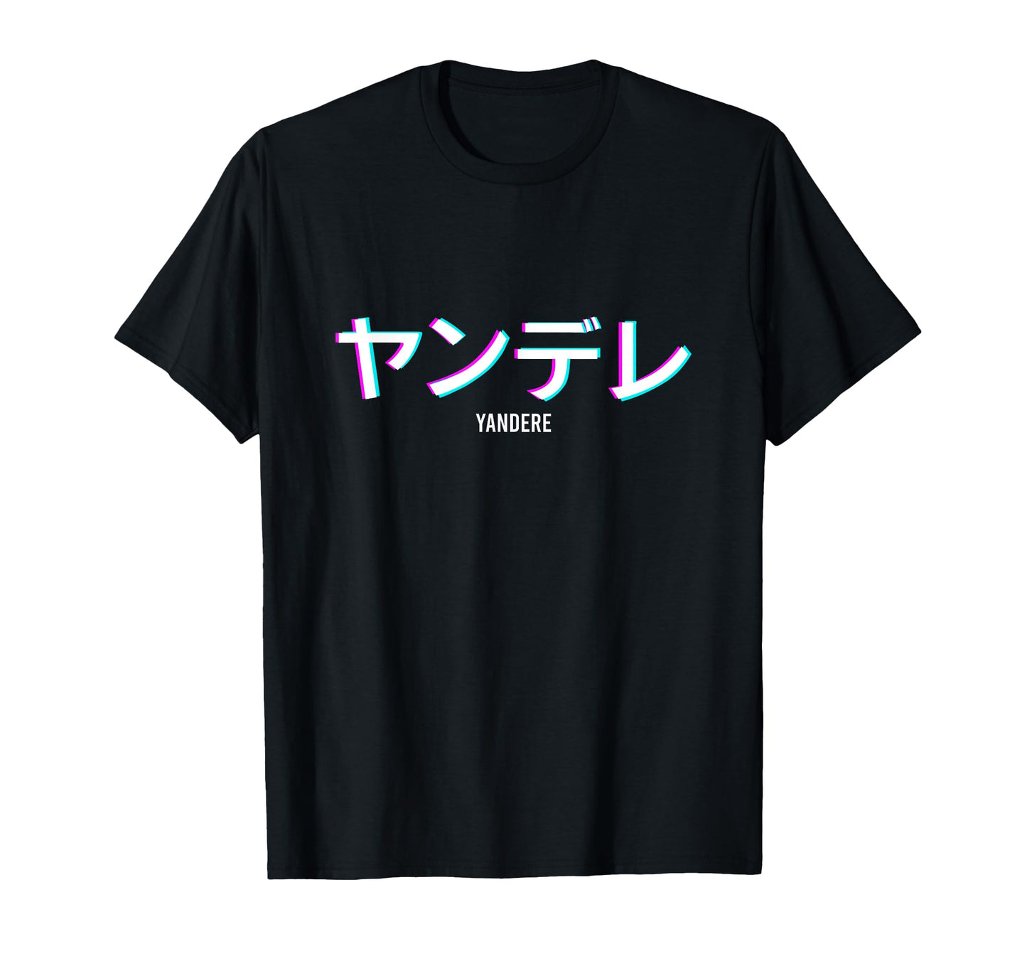 Yandere Vaporwave Aesthetic Anime T-Shirt - Casual Everyday Wear Men Women - T-Shirt, Sweatshirt, Hoodie
