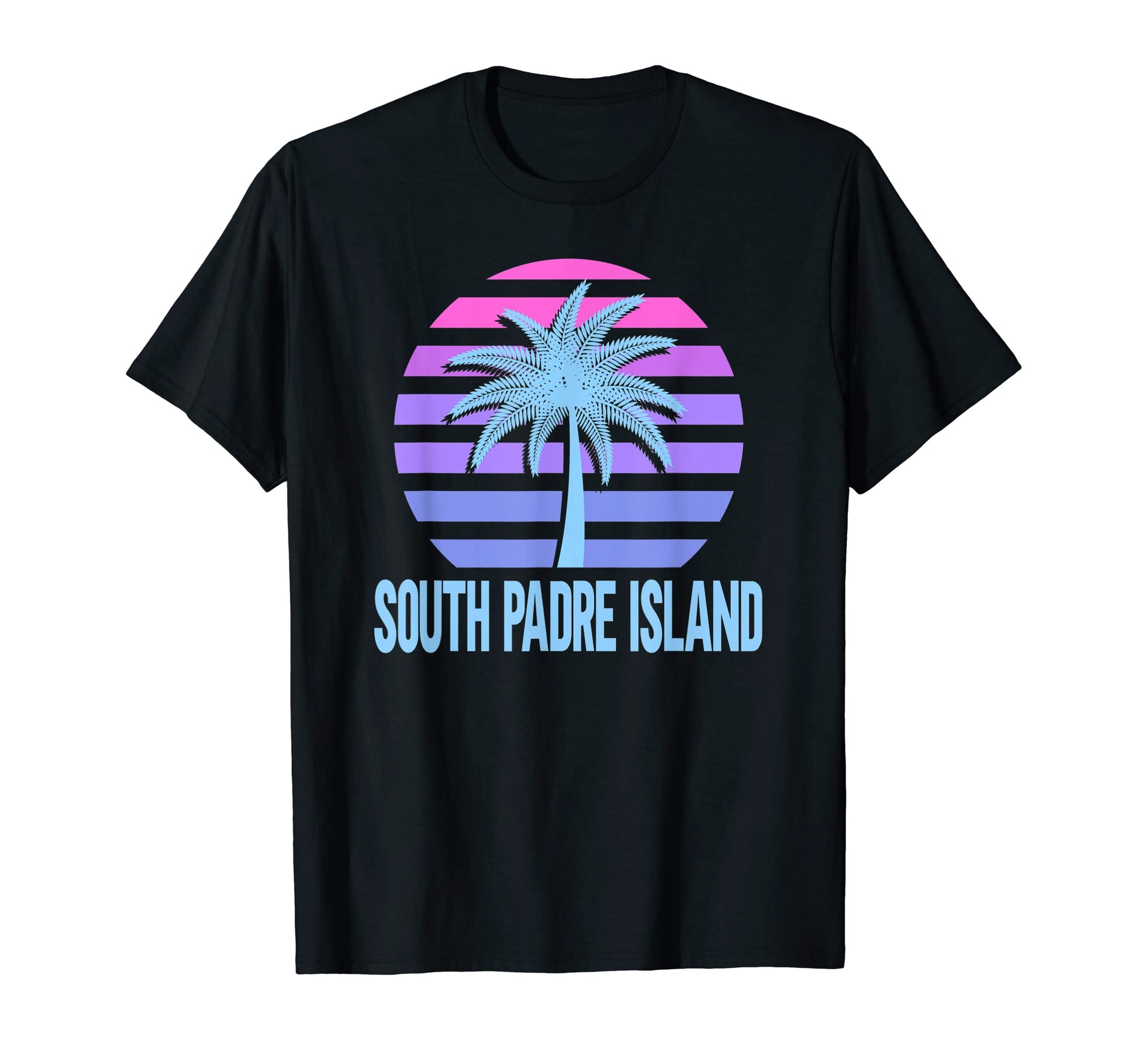 South Padre Island Vacation Vaporwave T-Shirt - Aesthetic Graphic Unisex - T-Shirt, Sweatshirt, Hoodie