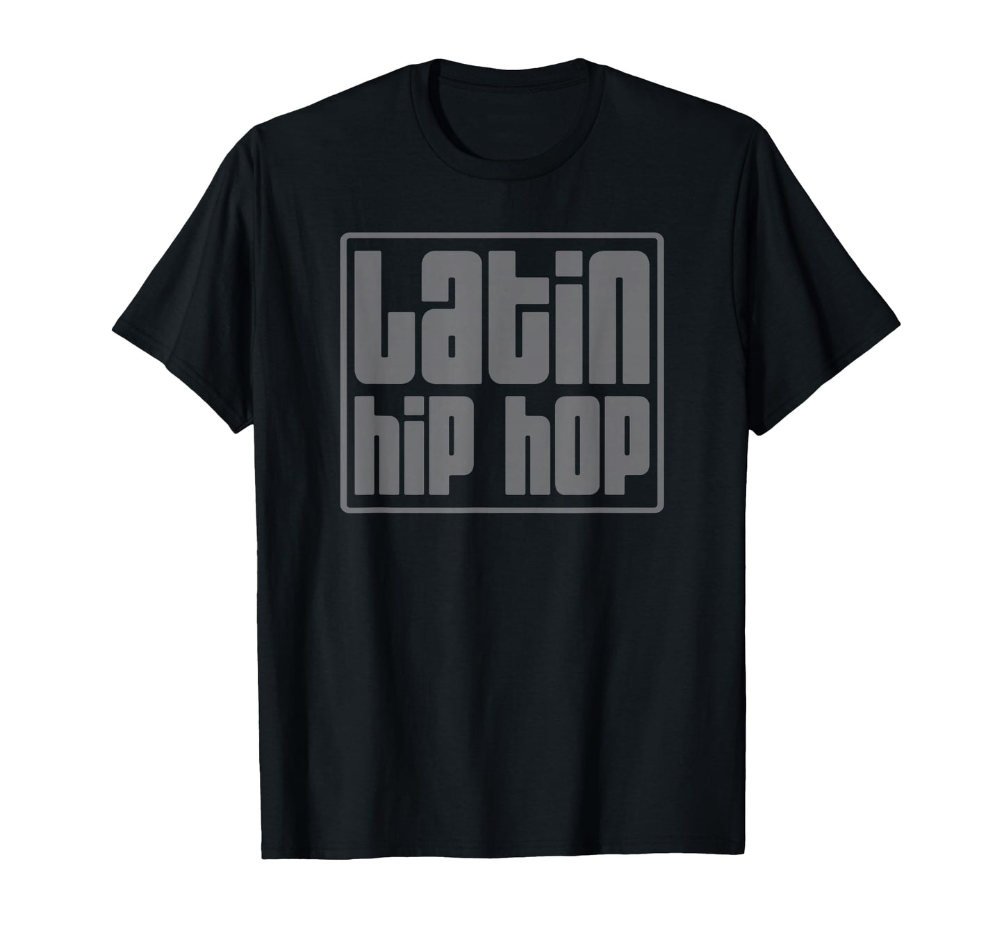 Latin Hip Hop Vibes Rap Beats Grey T-Shirt - Minimalist Print Men Women - T-Shirt, Sweatshirt, Hoodie