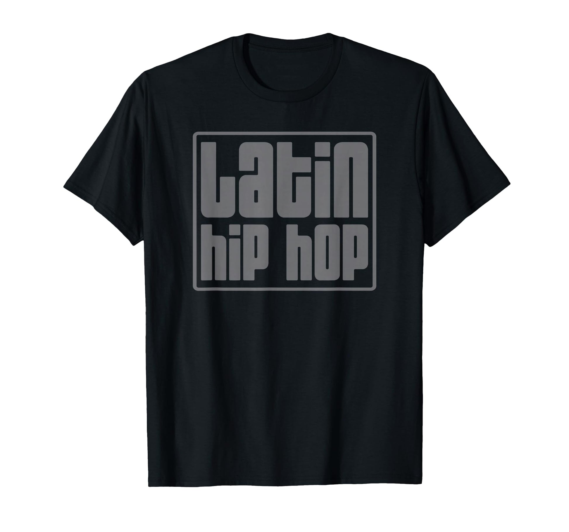 Latin Hip Hop Vibes Rap Beats Grey T-Shirt - Minimalist Print Men Women - T-Shirt, Sweatshirt, Hoodie