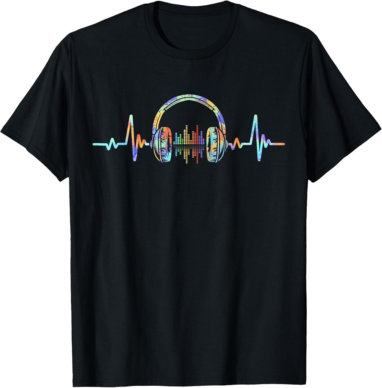 Headphones DJ Hip Hop EDM Electronic Music Apparel - Adult & Kids T-Shirts, Sweatshirts & Hoodies apparel design preview 1