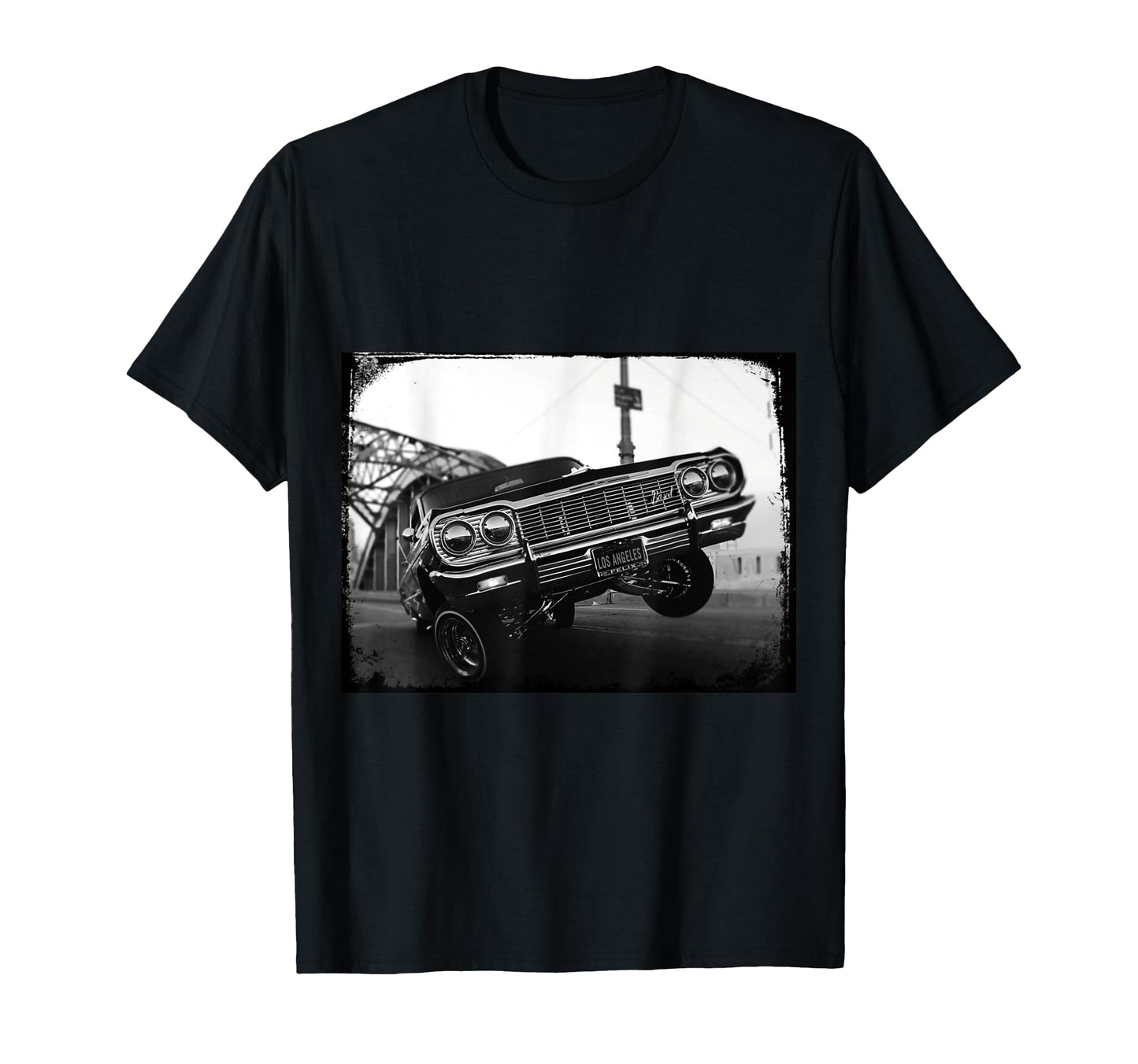 Los Angeles Old School Lowrider T-Shirt - Novelty Apparel Unisex - T-Shirt, Sweatshirt, Hoodie
