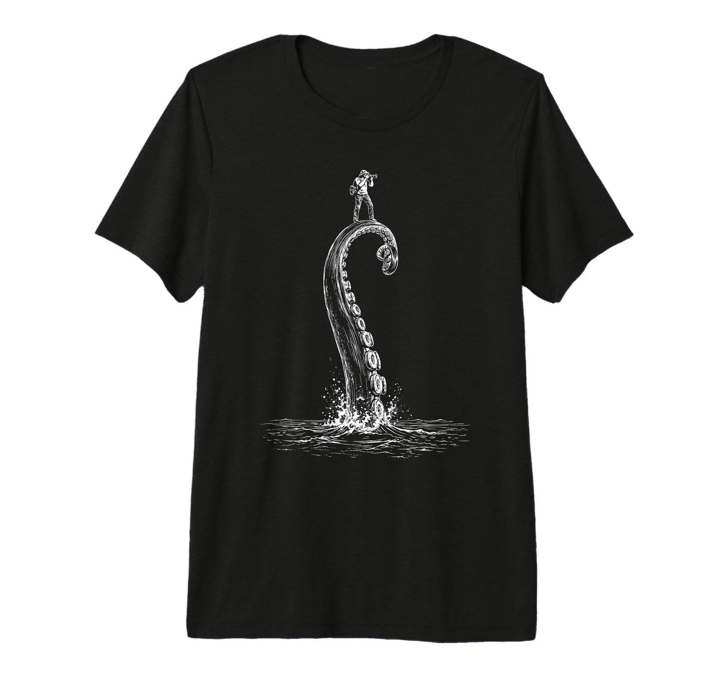 Photographer Octopus Camera Photography T-Shirt - Unique Graphic Men Women - T-Shirt, Sweatshirt, Hoodie