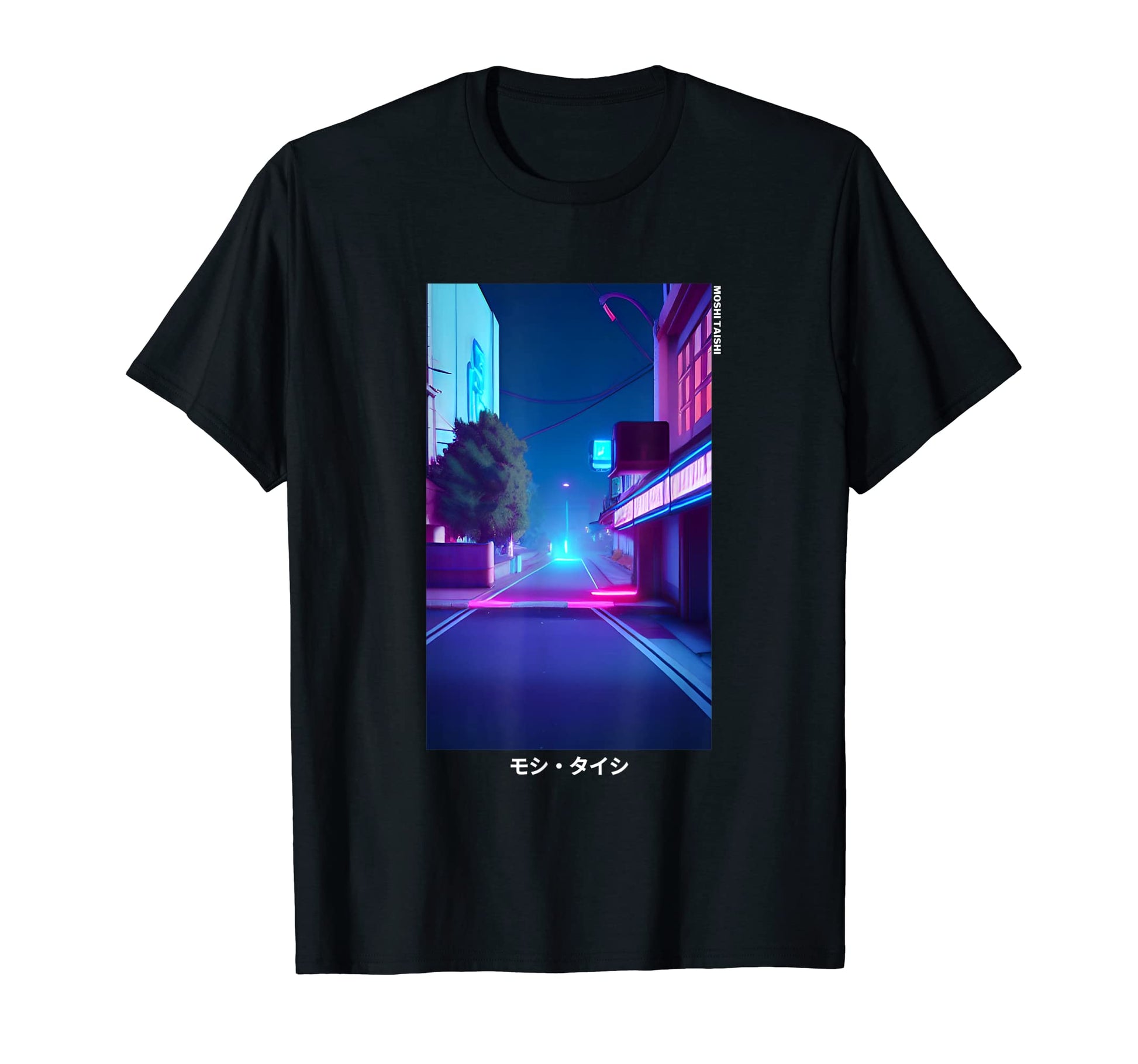 90S Synthwave Japanese Vaporwave Art T-Shirt - Trendy Graphic for Adults - T-Shirt, Sweatshirt, Hoodie