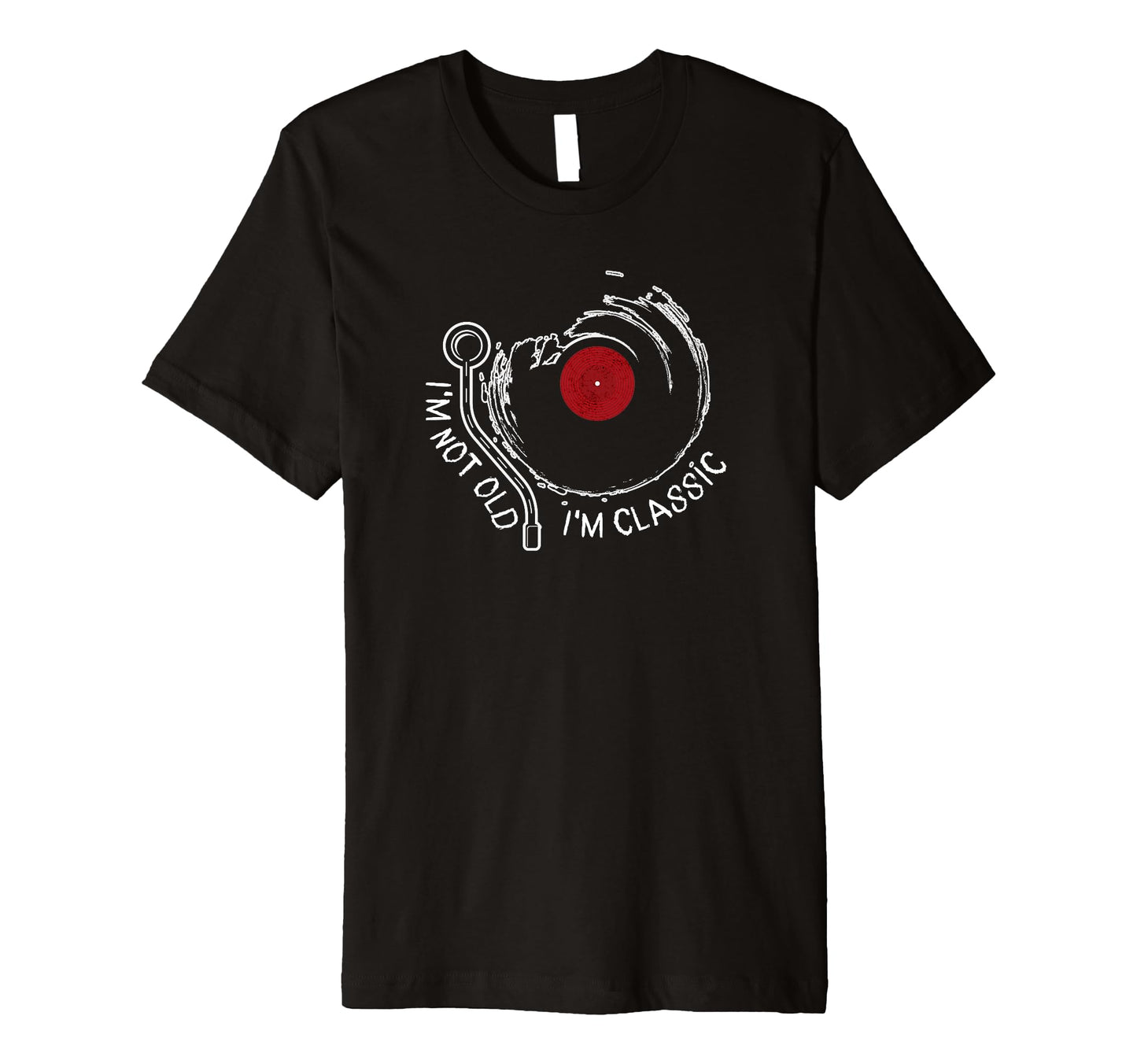 Vinyl Birthday Record Player T-Shirt - Casual Everyday Wear Men Women - T-Shirt, Sweatshirt, Hoodie