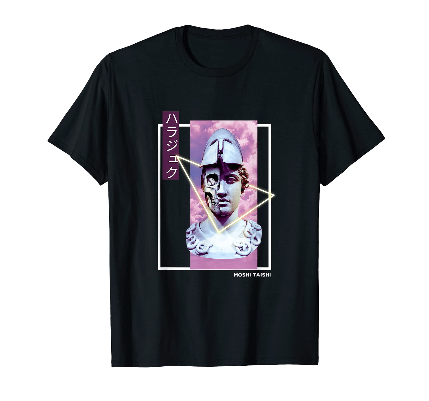 Vaporwave Statue Aesthetic Art Glitch T-Shirt - Novelty Apparel Men Women - T-Shirt, Sweatshirt, Hoodie