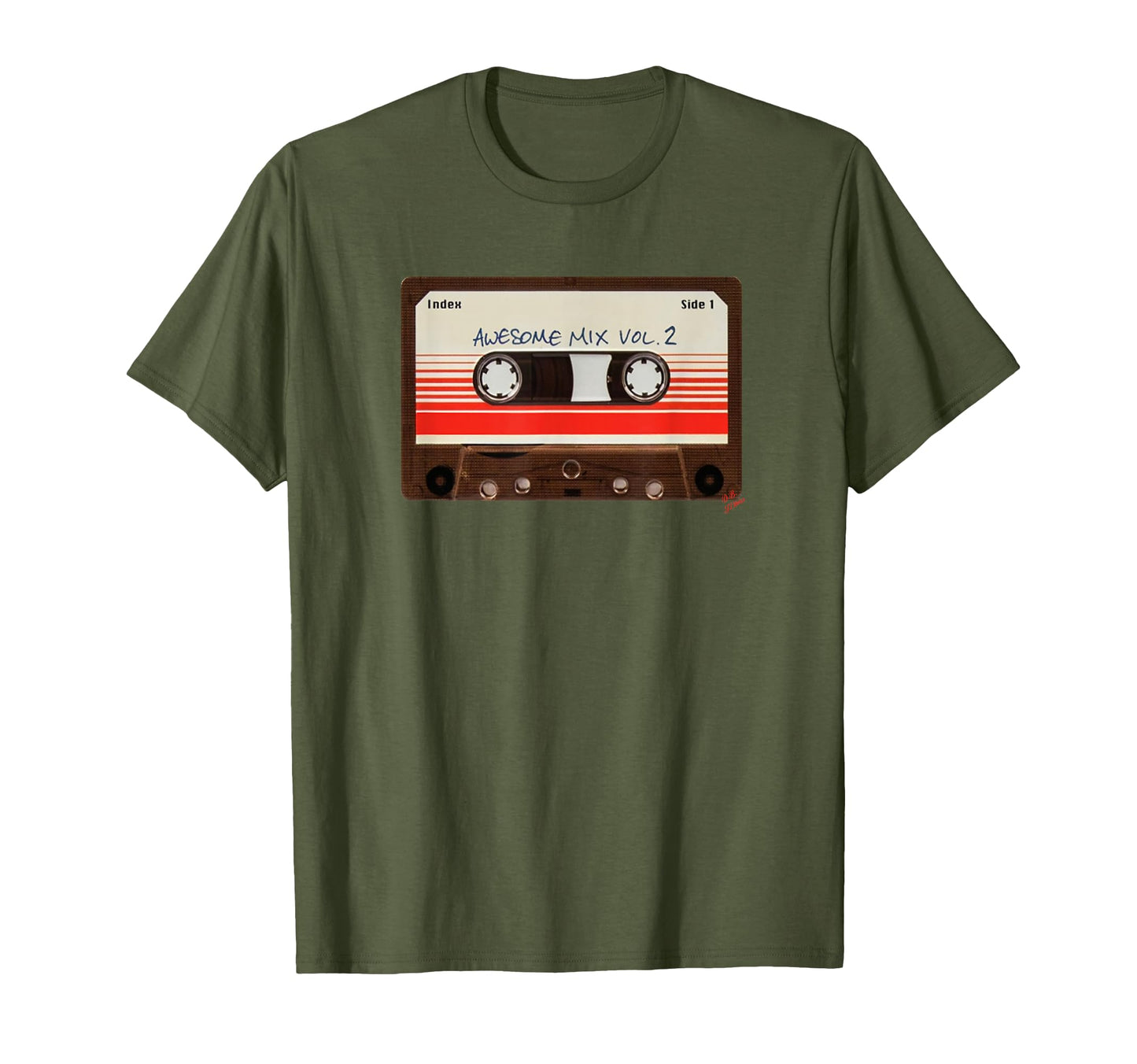 Cassette Awesome Mix Vol 2 Cassettes T-Shirt - Trendy Graphic for Adults - T-Shirt, Sweatshirt, Hoodie