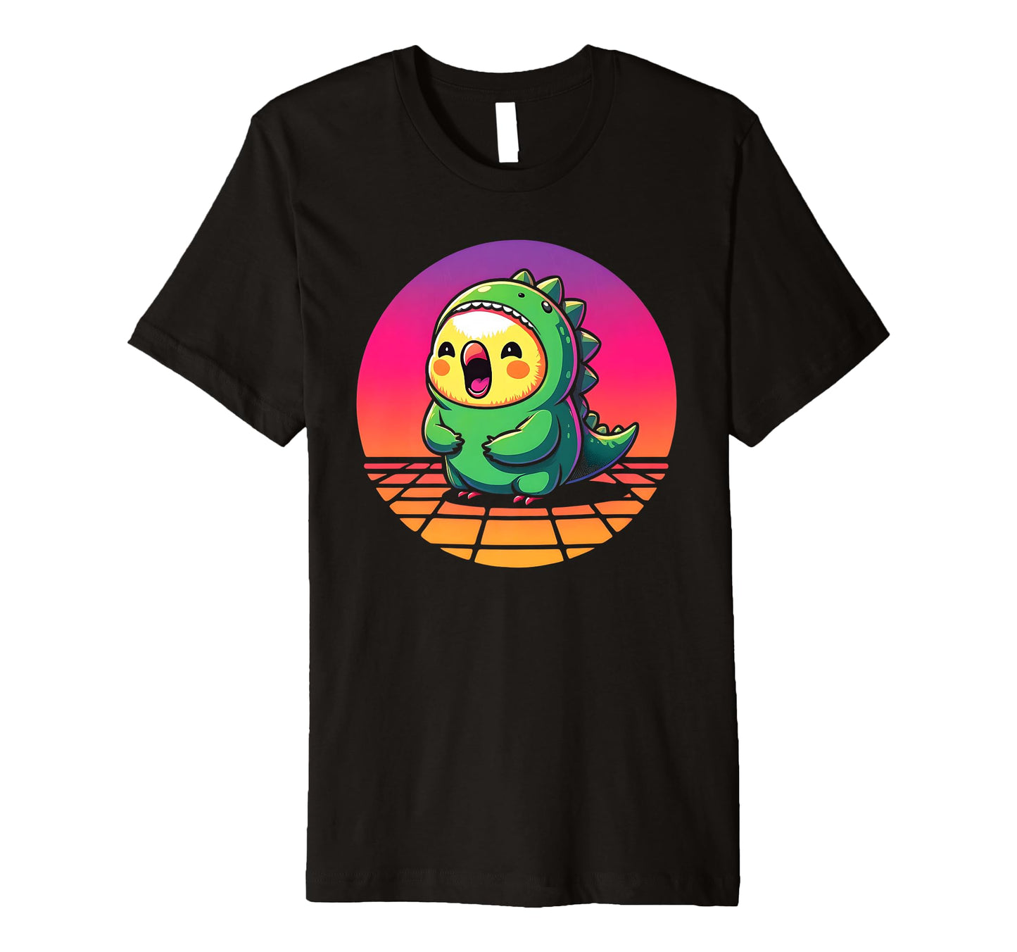 Funny Birb Parrot Aesthetic T-Shirt - Aesthetic Graphic for Adults - T-Shirt, Sweatshirt, Hoodie