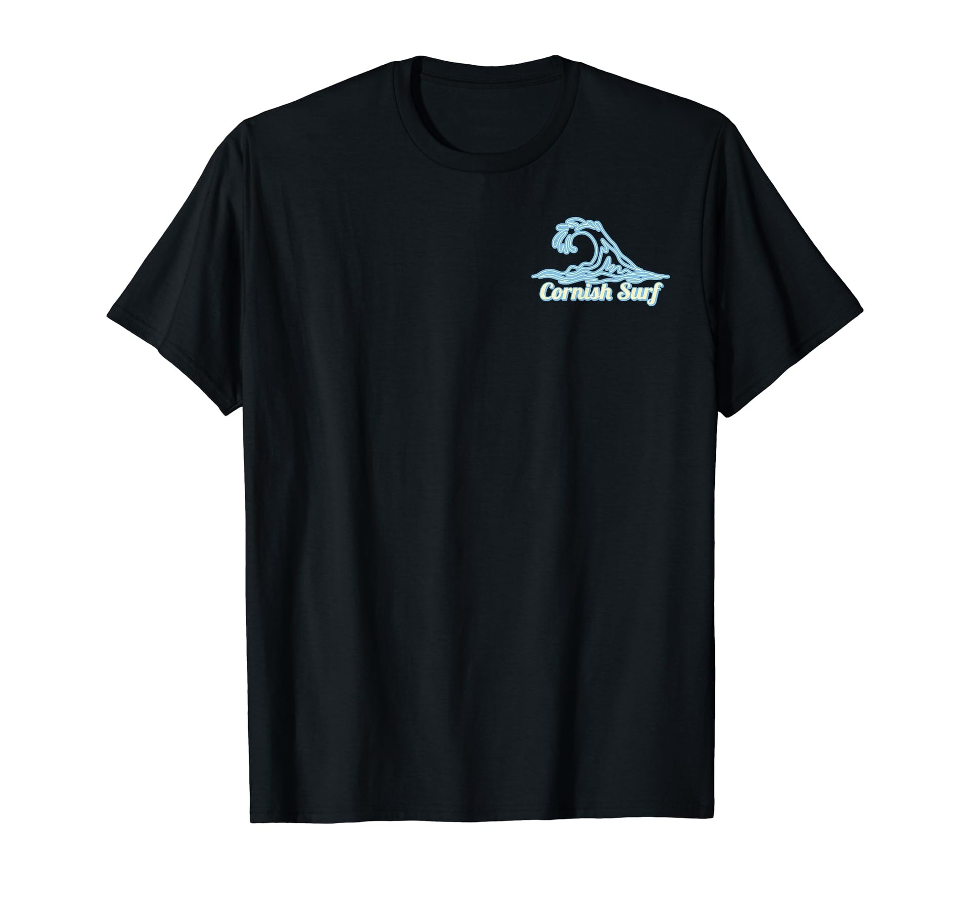 Great Western Beach Cornwall Surf Club T-Shirt - Unique Graphic for Adults - T-Shirt, Sweatshirt, Hoodie