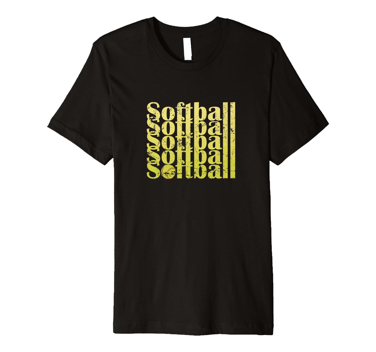 Softball Sports Typography Softball Sweatshirt - Novelty Apparel Unisex - T-Shirt, Sweatshirt, Hoodie