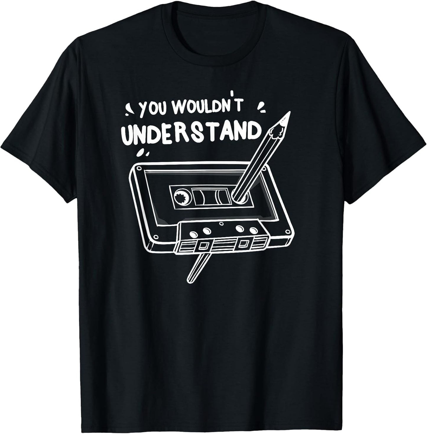 Never Forget Cassette Tape Lover Gifts - Adult & Kids T-Shirts, Sweatshirts & Hoodies apparel design preview 1