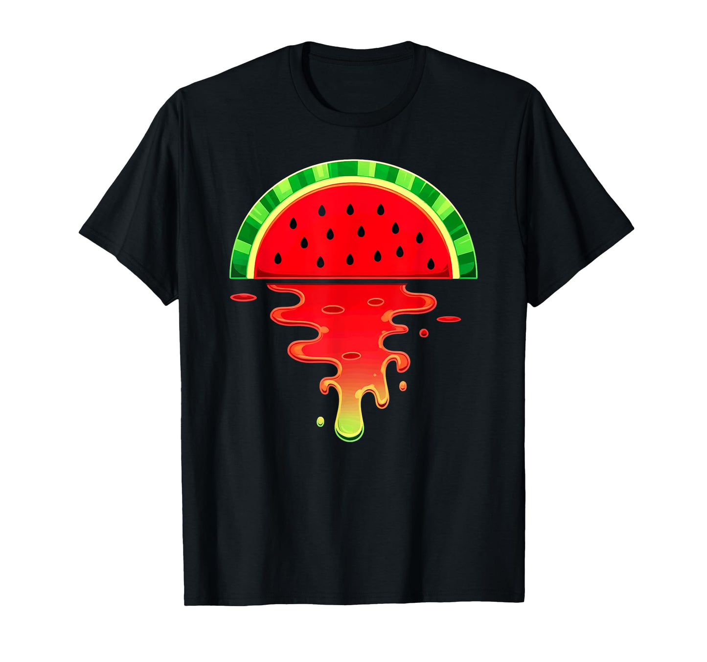 Aesthetic Vaporwave Sunset Watermelon T-Shirt - Trendy Graphic Men Women - T-Shirt, Sweatshirt, Hoodie