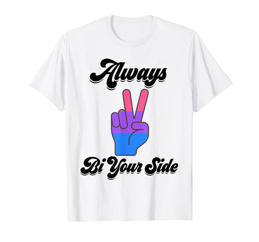 Bisexual Couple Lgbtq Ally Gay Pride T-Shirt - Custom Art Print Unisex - T-Shirt, Sweatshirt, Hoodie