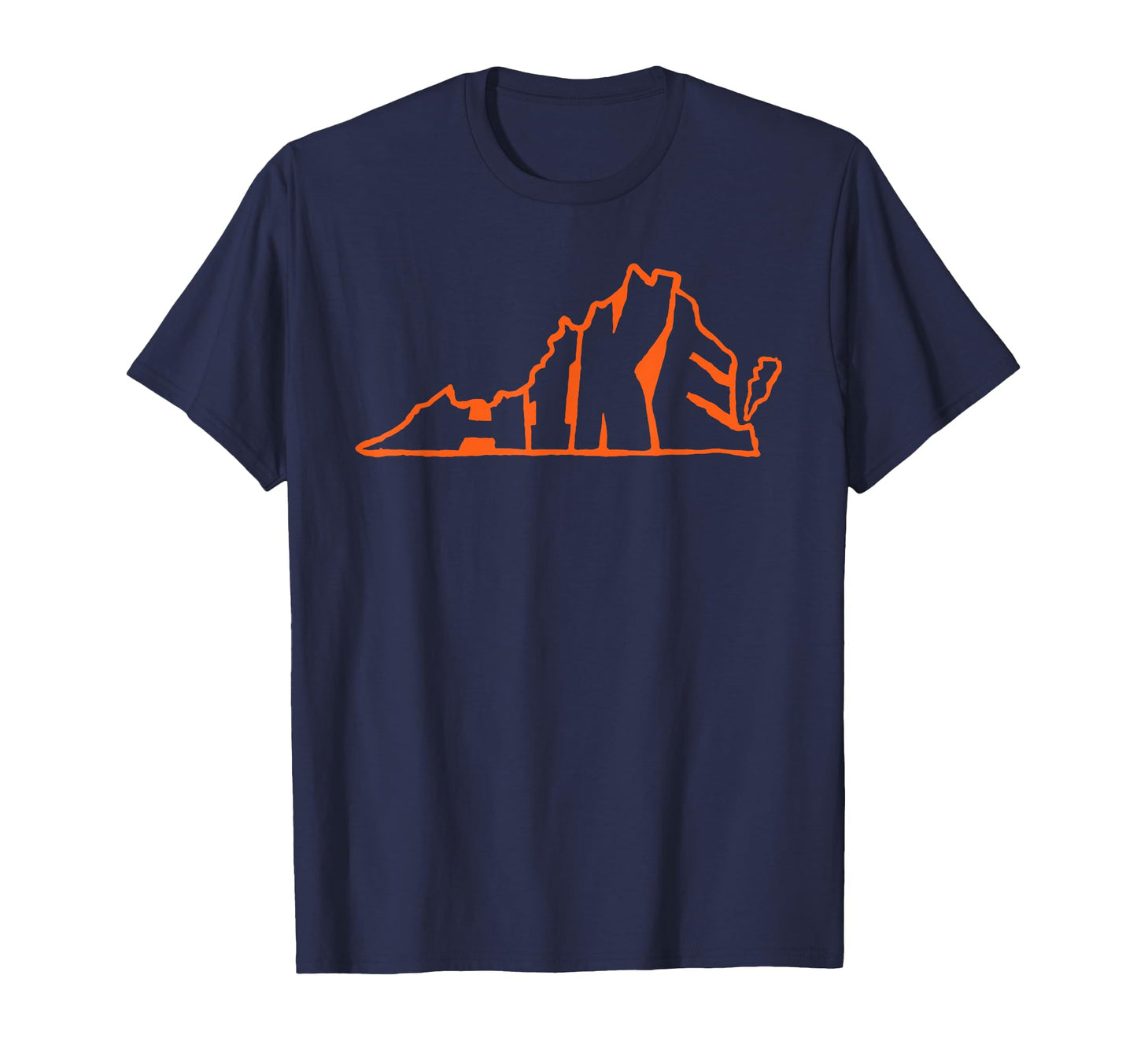 Hike Virginia Outdoor Hiking T-Shirt - Fun Novelty Design Men Women - T-Shirt, Sweatshirt, Hoodie