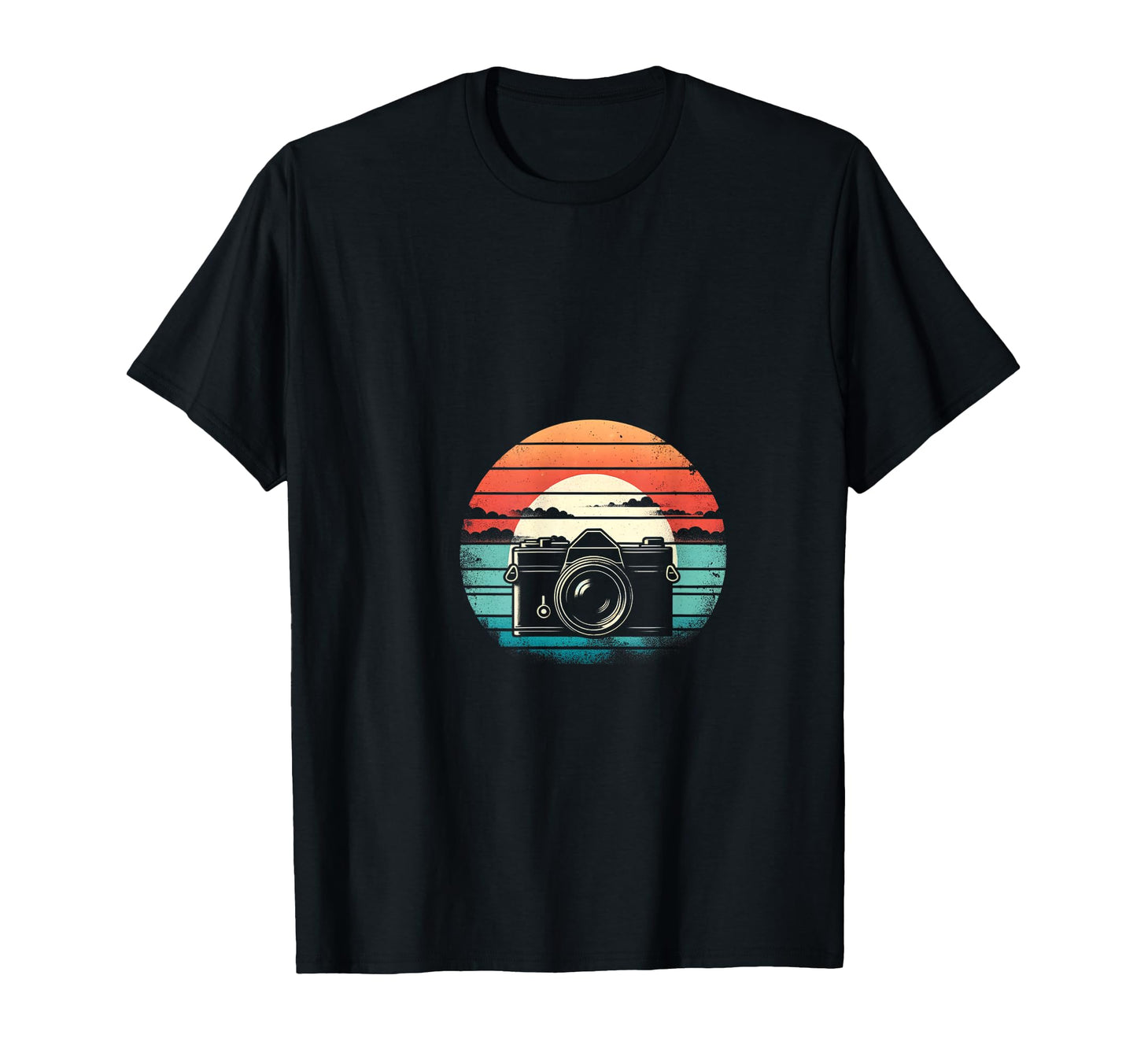 Camera Sunset Sweatshirt - Fun Novelty Design for Adults - T-Shirt, Sweatshirt, Hoodie