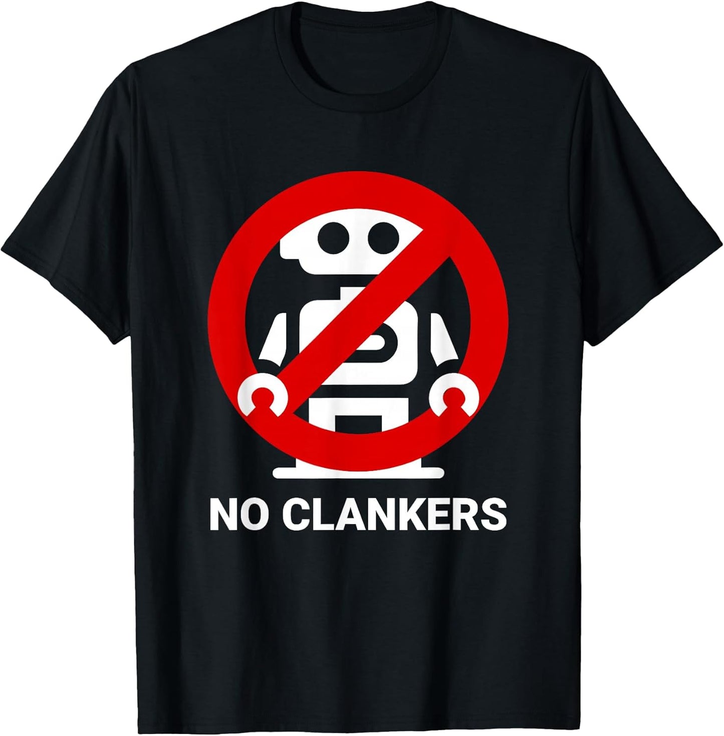 Clanker AI Artificial Intelligence Merch - Adult & Kids T-Shirts, Sweatshirts & Hoodies apparel design preview 1