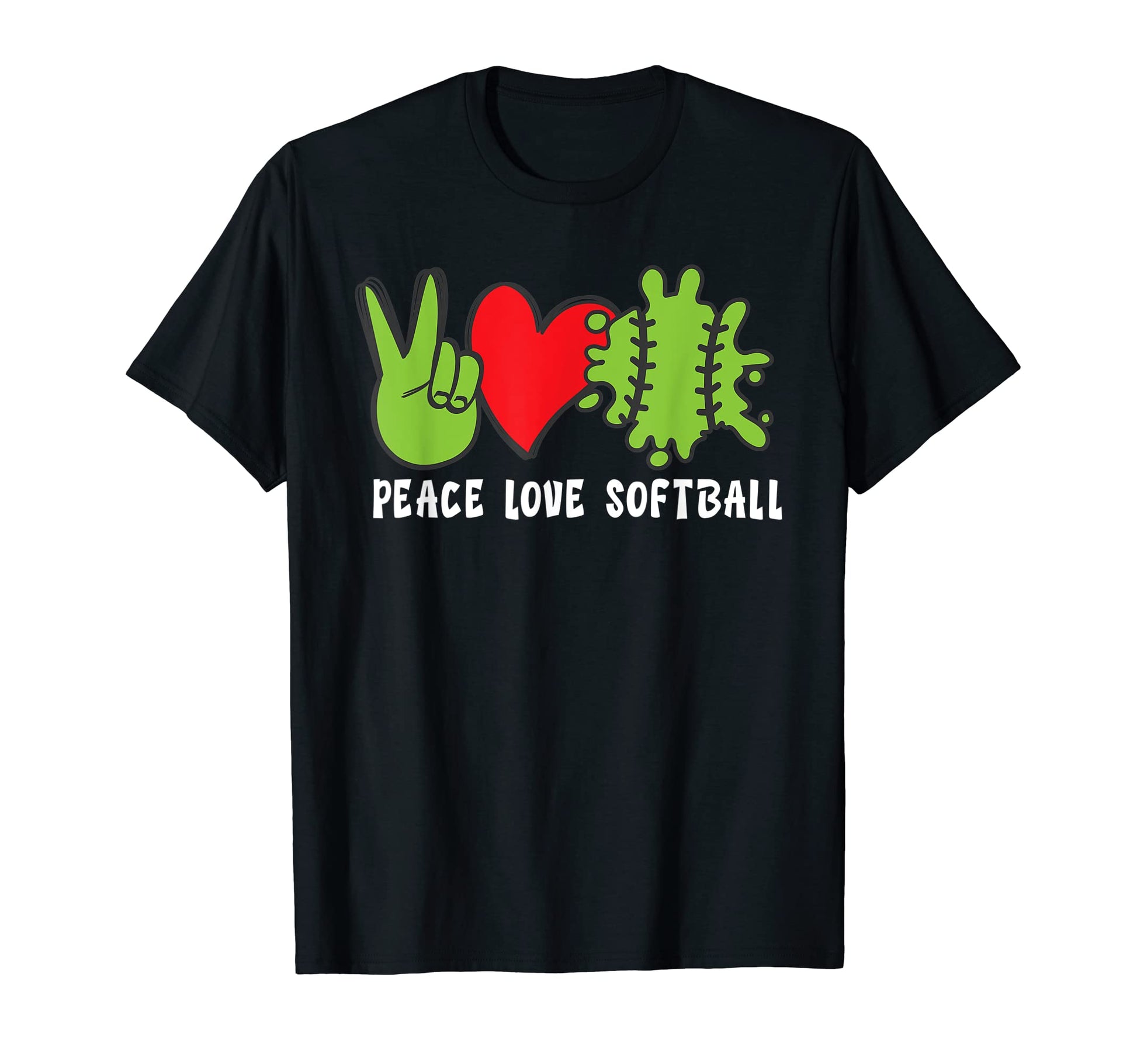 Softball Gifts Accessories T-Shirt - Custom Art Print Men Women - T-Shirt, Sweatshirt, Hoodie