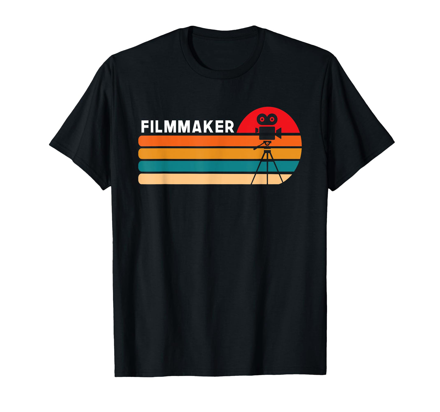 Filmmakers Film Camera Movie Director T-Shirt - Minimalist Print for Adults - T-Shirt, Sweatshirt, Hoodie