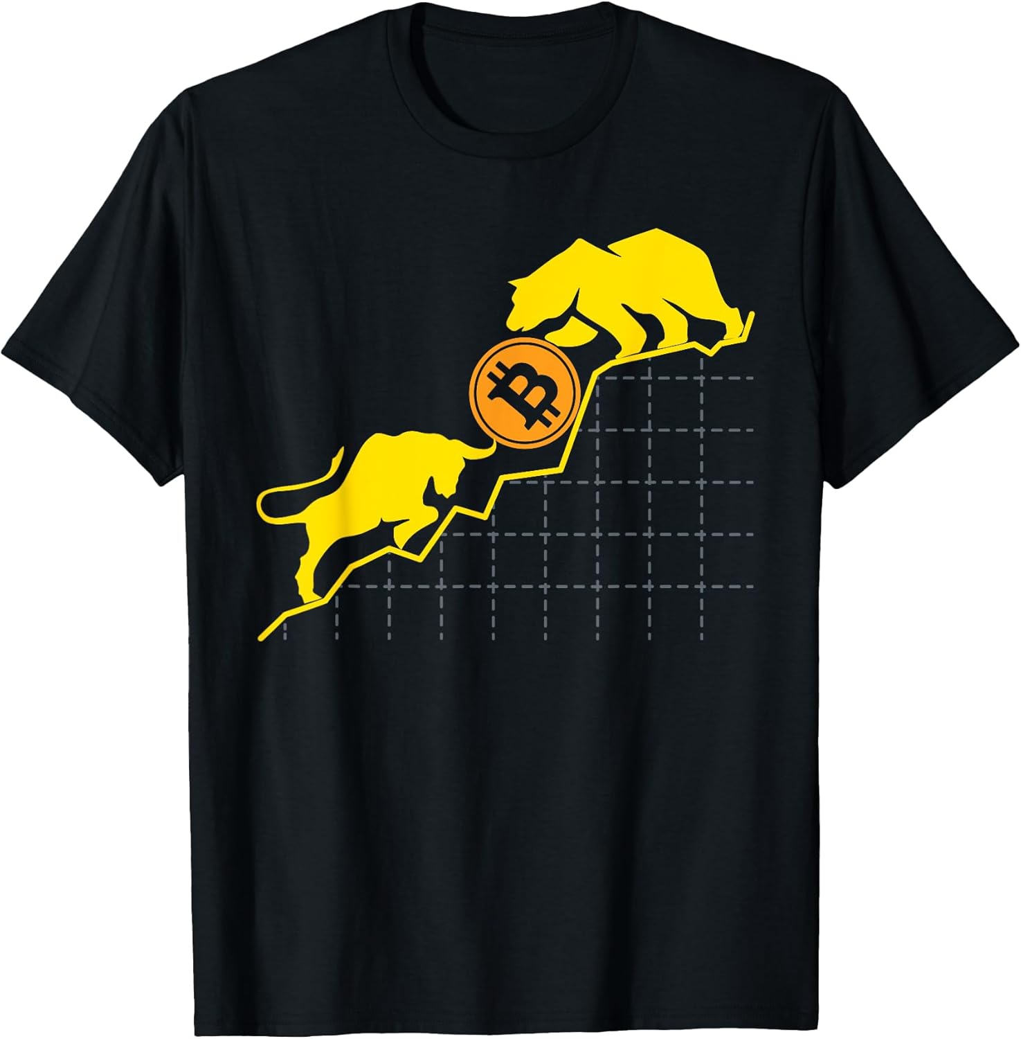 Funny Bitcoin Crypto Currency Art n Gifts - Adult & Kids T-Shirts, Sweatshirts & Hoodies apparel design preview 1