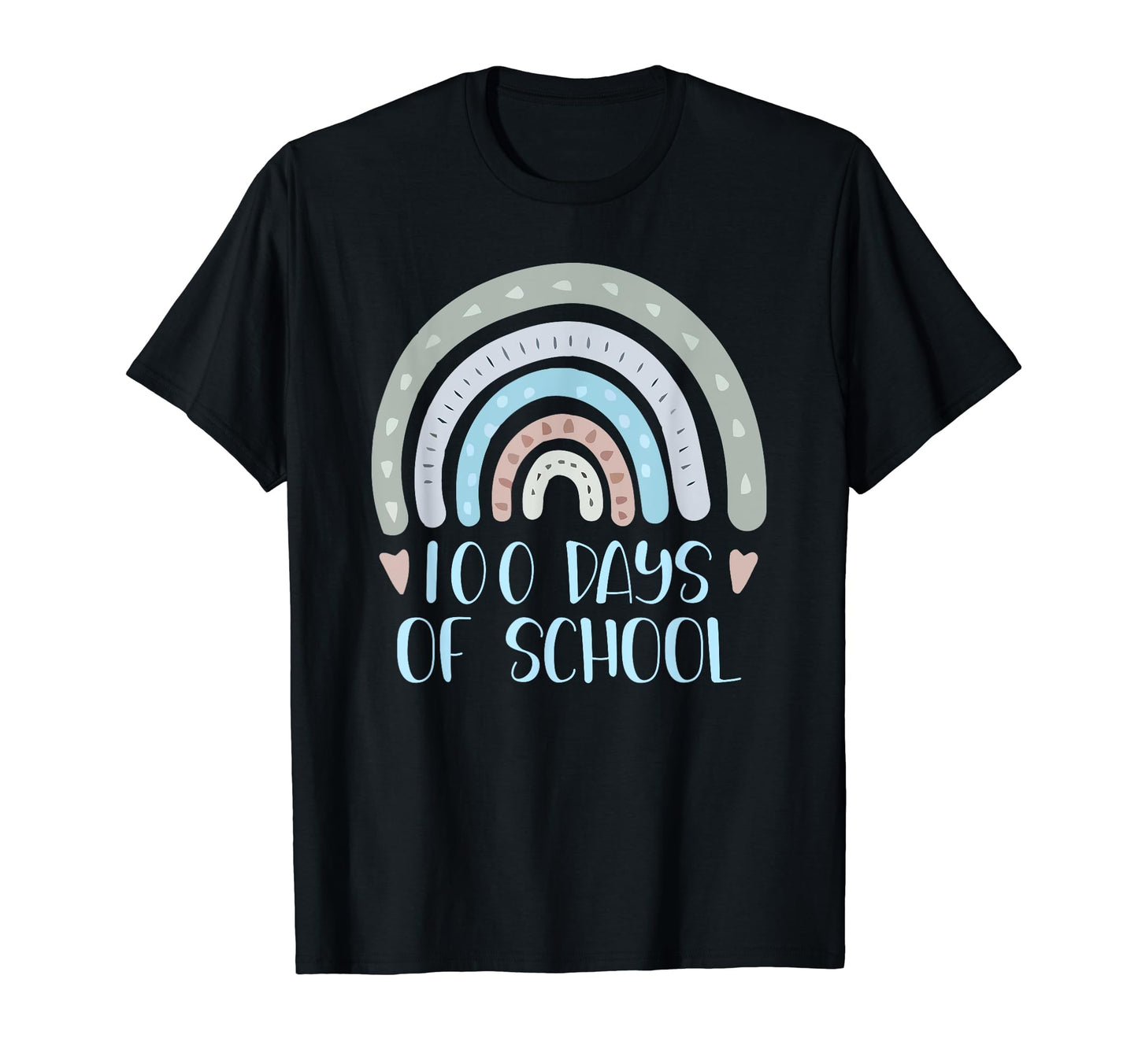 100 Days School Teacher Student T-Shirt - Aesthetic Graphic for Adults - T-Shirt, Sweatshirt, Hoodie