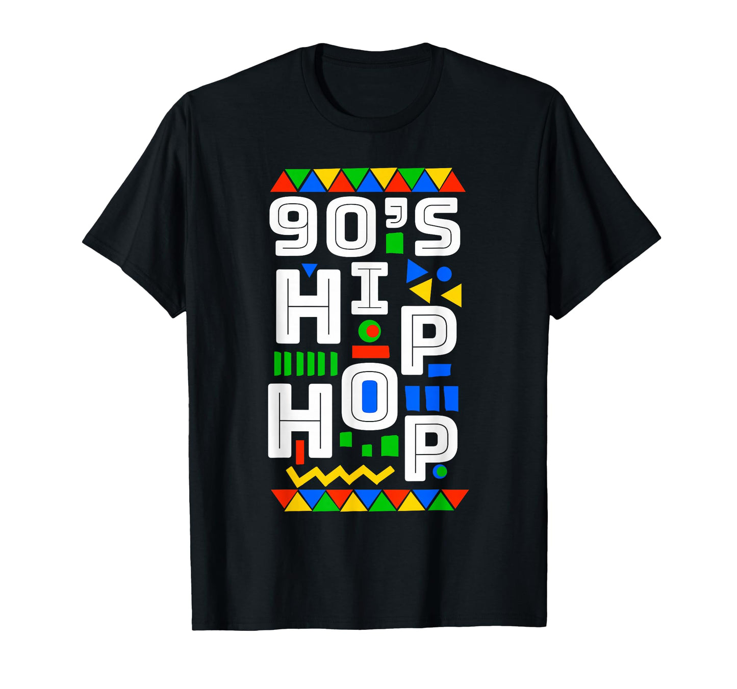 90S Hip Hop Vibes Pattern T-Shirt - Casual Everyday Wear Unisex - T-Shirt, Sweatshirt, Hoodie