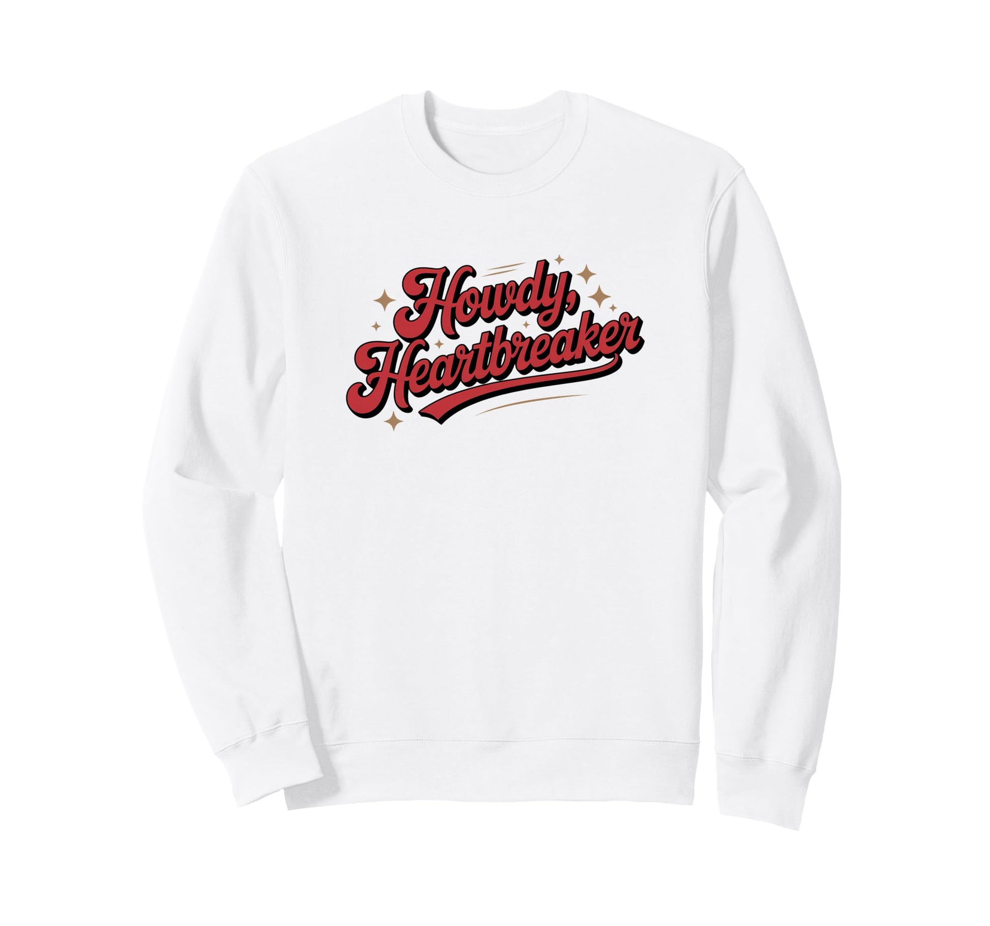 Howdy Heartbreaker Western Cowgirl Sweatshirt - Streetwear Style for Adults - T-Shirt, Sweatshirt, Hoodie