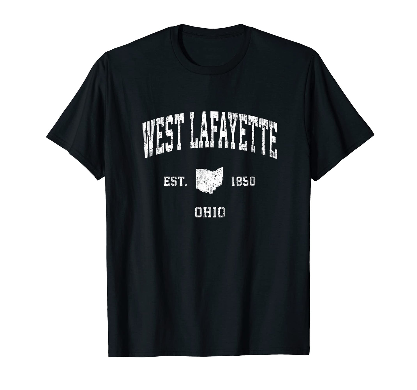 West Lafayette Ohio Oh Athletic T-Shirt - Casual Everyday Wear for Adults - T-Shirt, Sweatshirt, Hoodie
