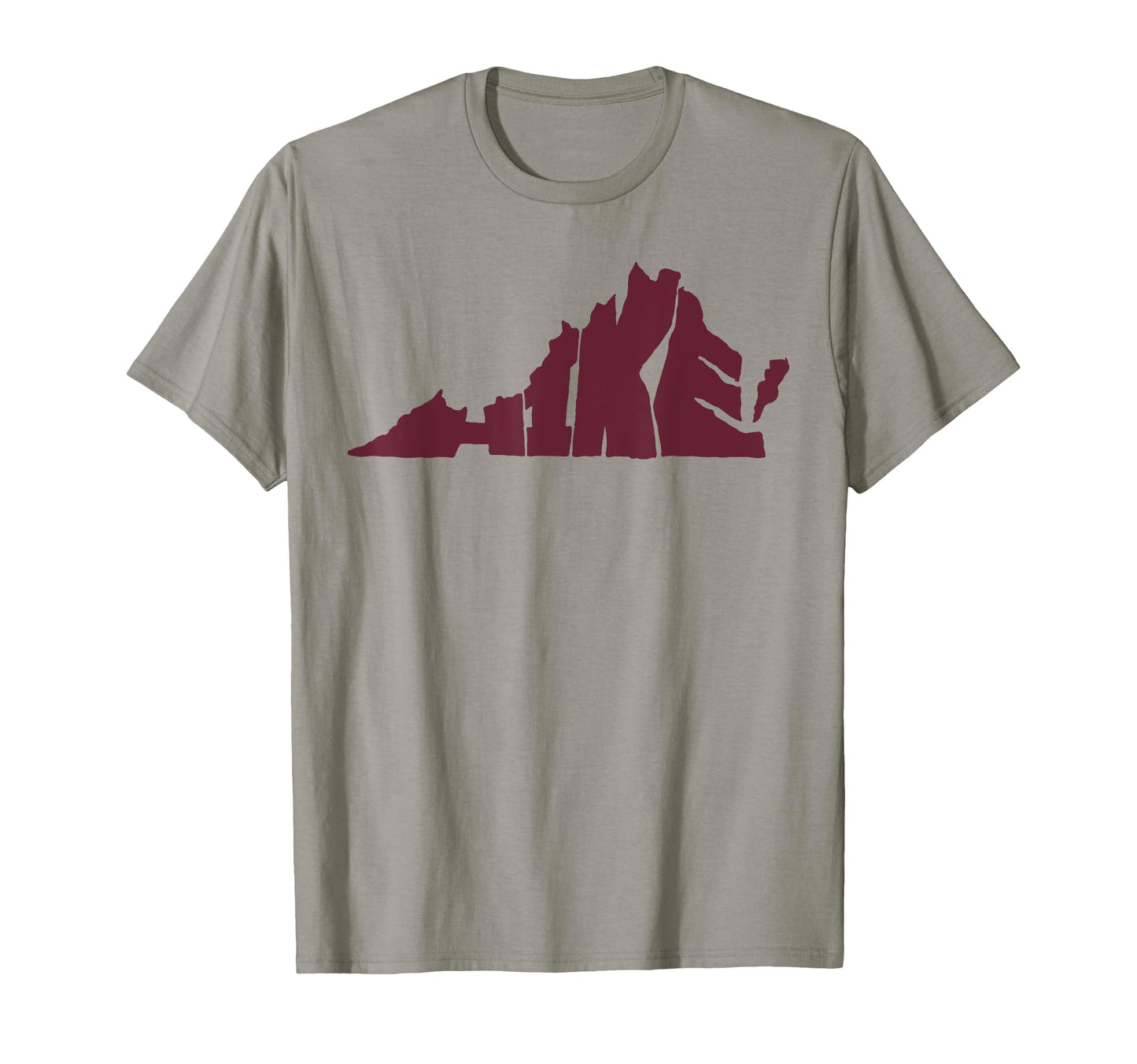 Hike Virginia State Outdoor Hiking T-Shirt - Custom Art Print Men Women - T-Shirt, Sweatshirt, Hoodie