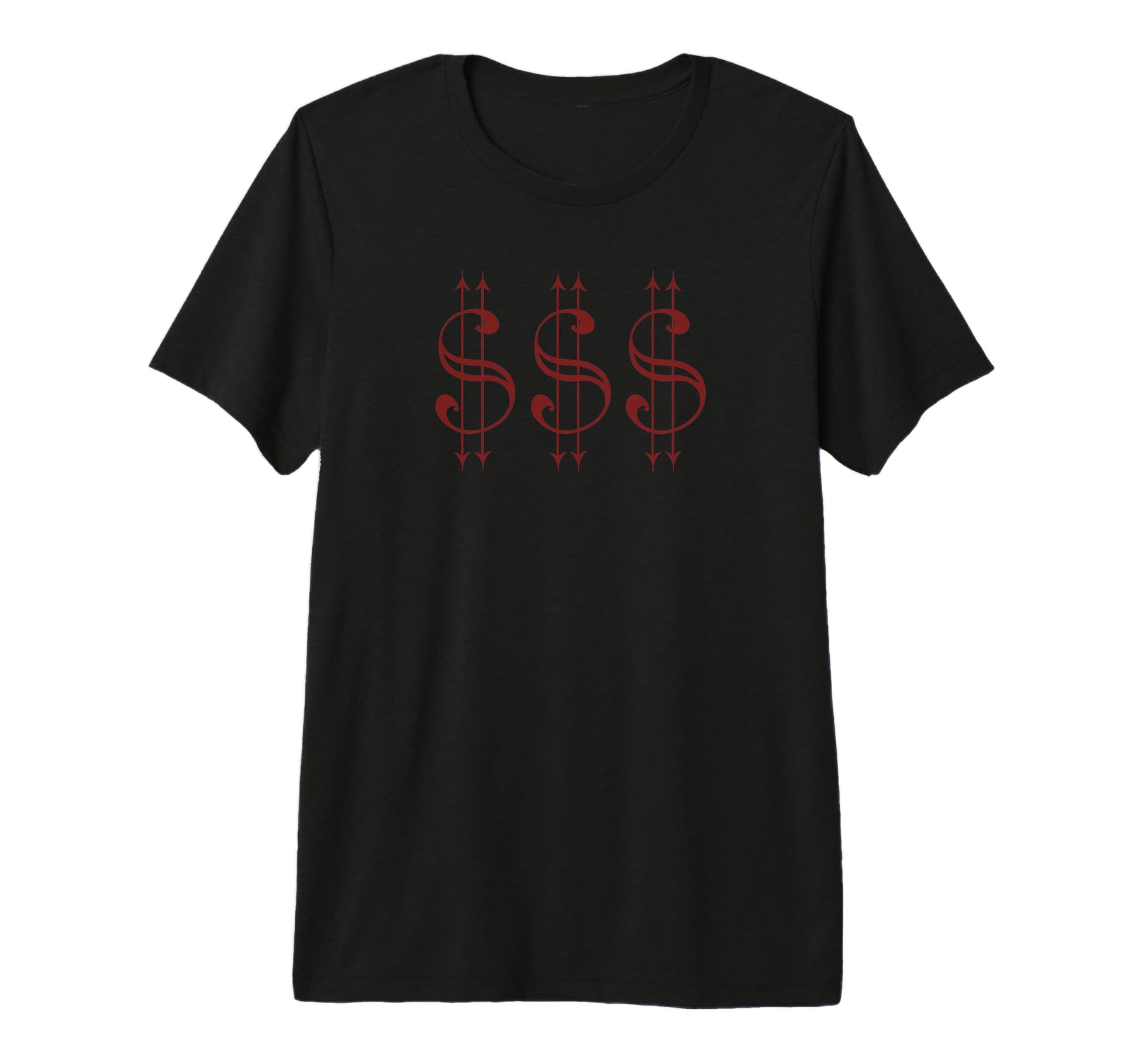Dollar Sign Grunge Alternative Emo T-Shirt - Custom Art Print for Adults - T-Shirt, Sweatshirt, Hoodie