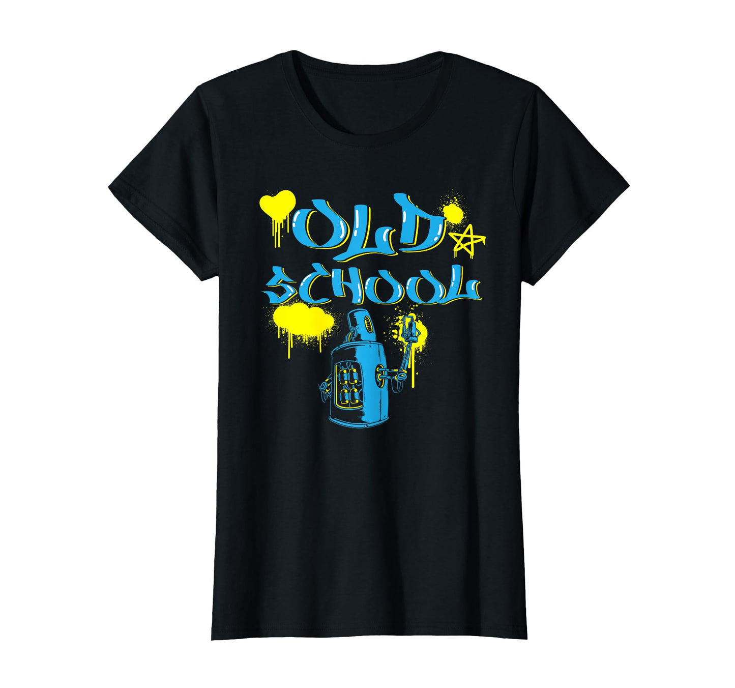Graffiti Hip Hop Tape Old School T-Shirt - Casual Everyday Wear Men Women - T-Shirt, Sweatshirt, Hoodie