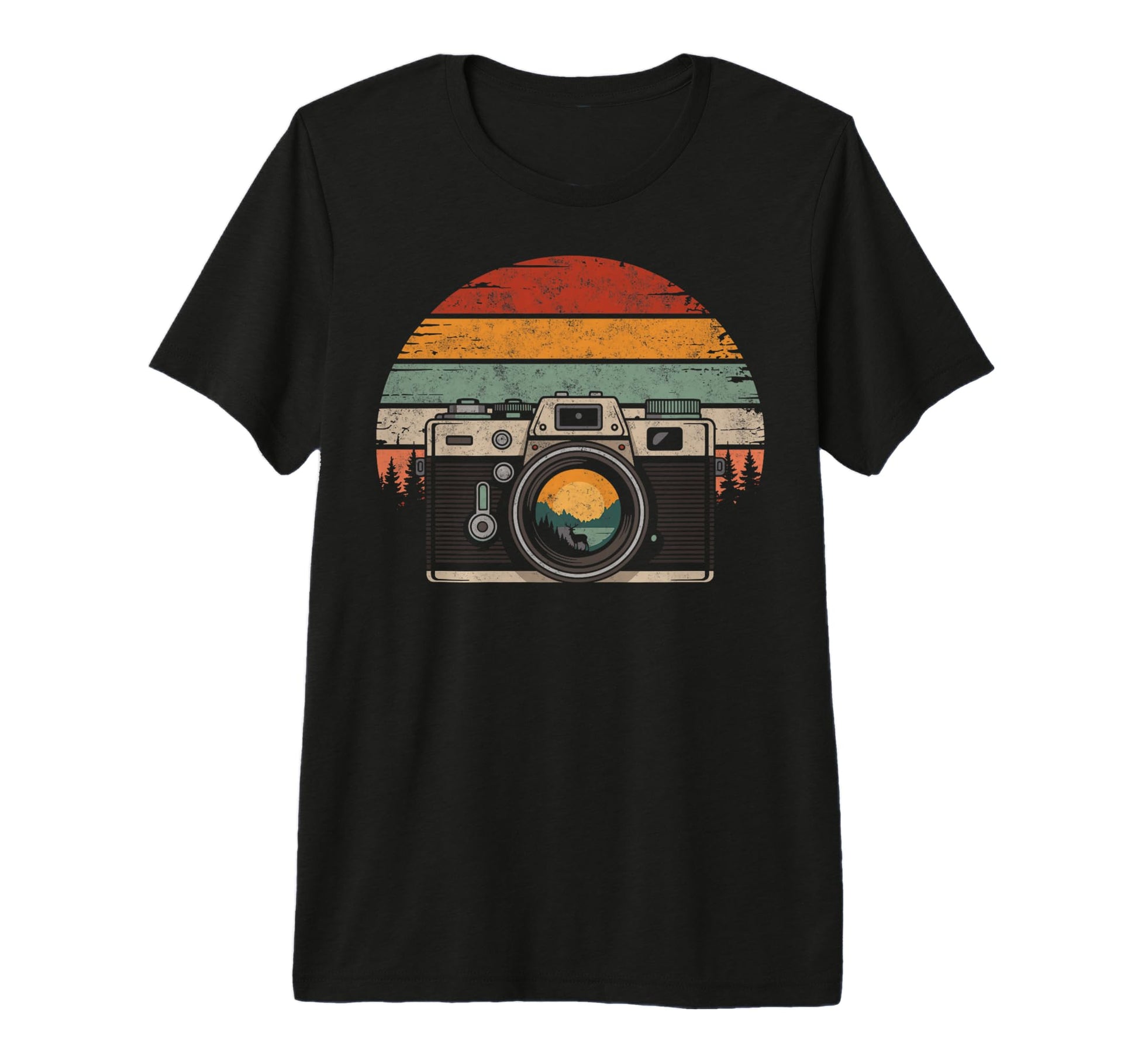 Photo Camera Nature Photographer T-Shirt - Custom Art Print for Adults - T-Shirt, Sweatshirt, Hoodie