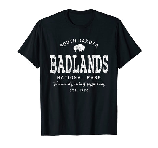 Badlands National Park South Dakota T-Shirt - Unique Graphic Men Women - T-Shirt, Sweatshirt, Hoodie