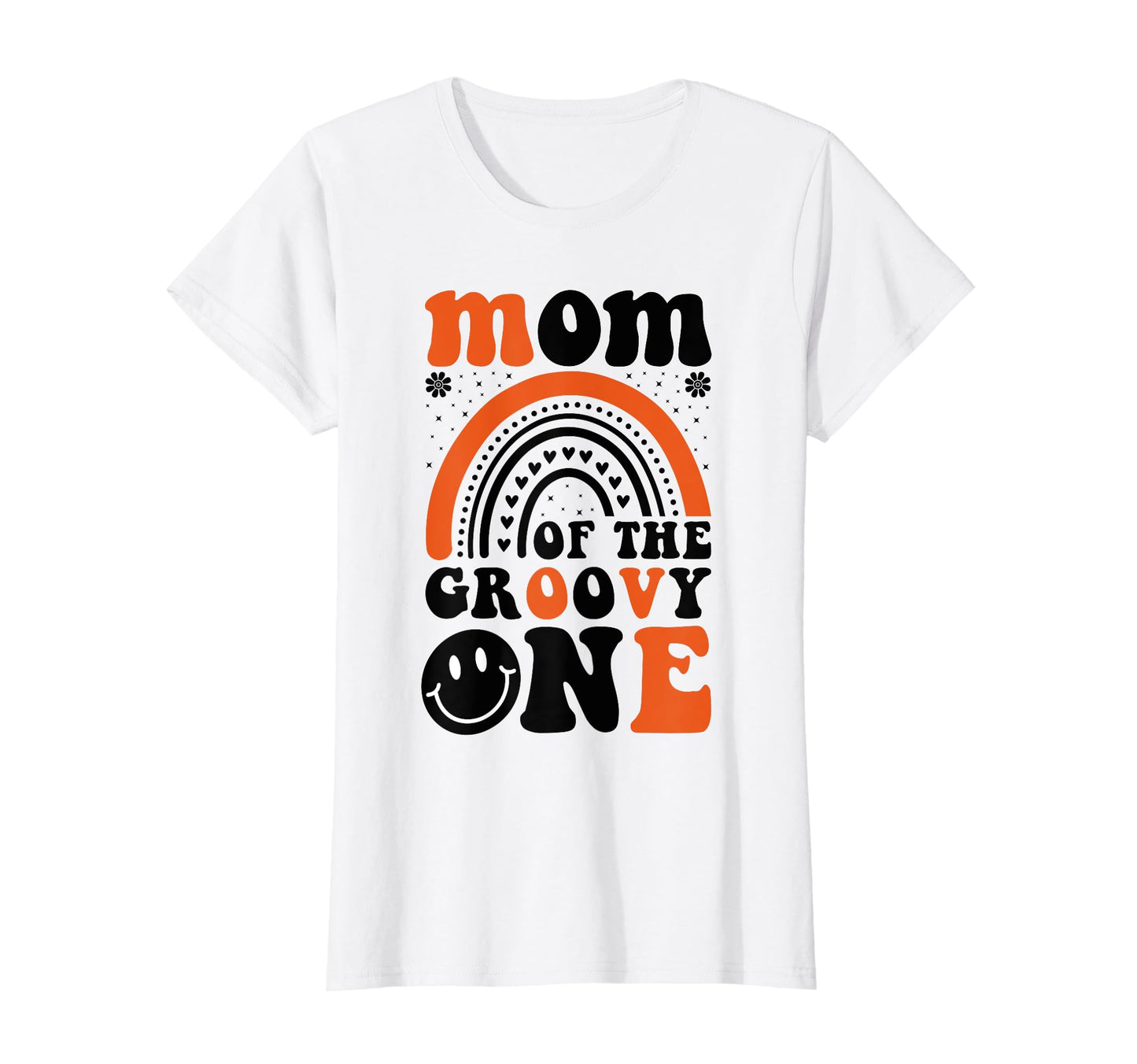 Mom Groovy One Rainbow Boho T-Shirt - Fun Novelty Design Men Women - T-Shirt, Sweatshirt, Hoodie