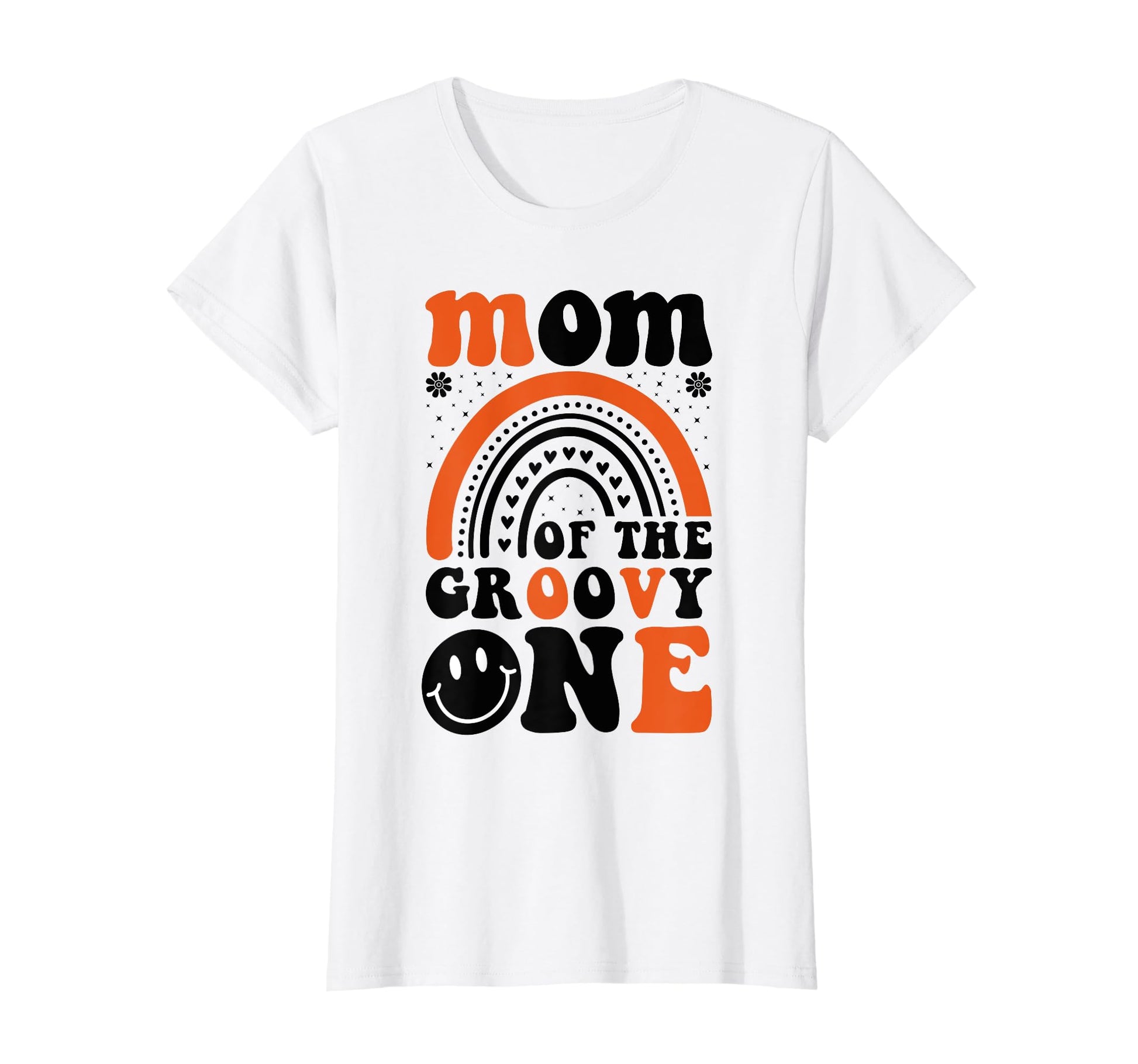 Mom Groovy One Rainbow Boho T-Shirt - Fun Novelty Design Men Women - T-Shirt, Sweatshirt, Hoodie