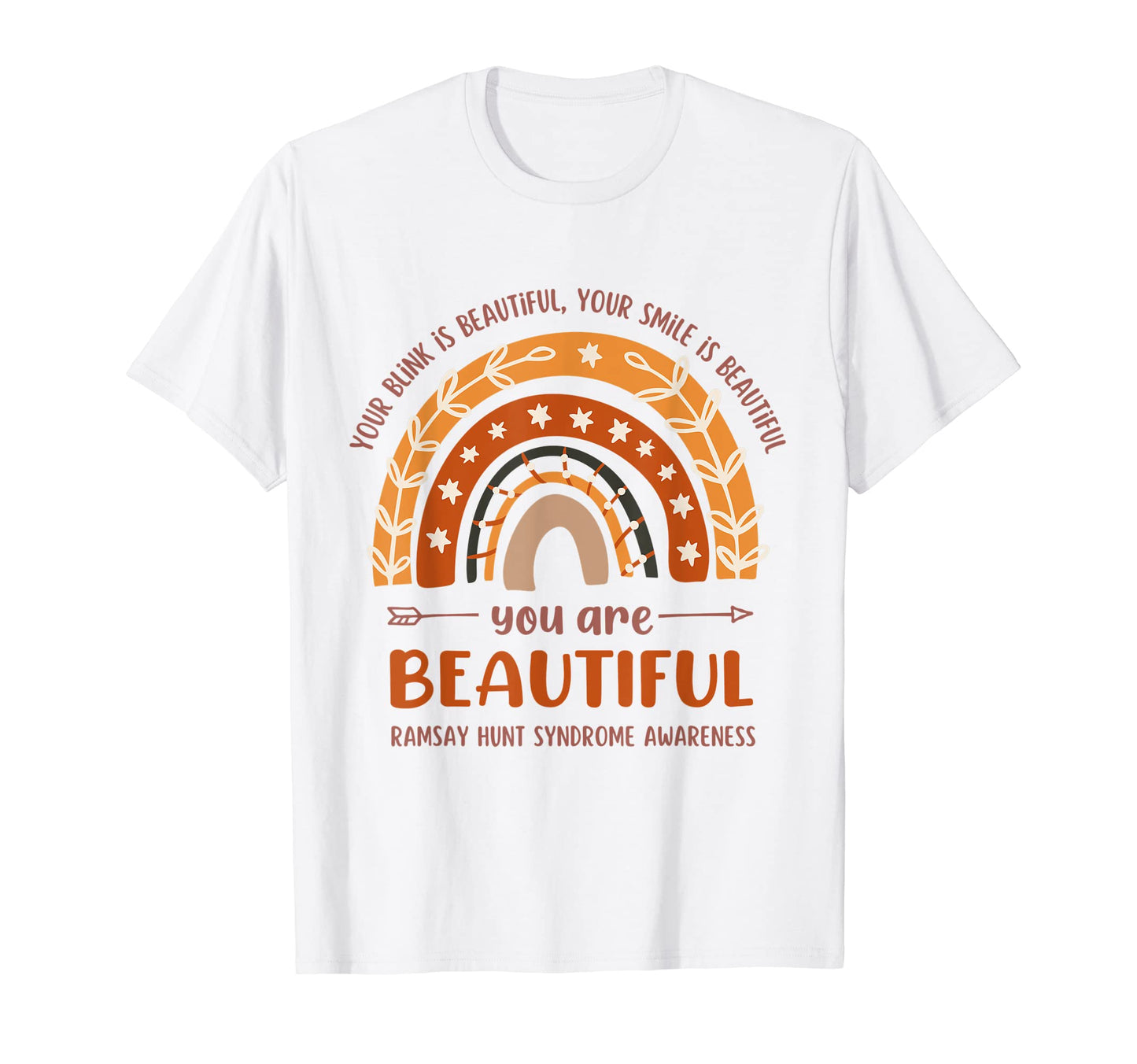 Ramsay Hunt Syndrome Awareness Boho T-Shirt - Fun Novelty Design Unisex - T-Shirt, Sweatshirt, Hoodie