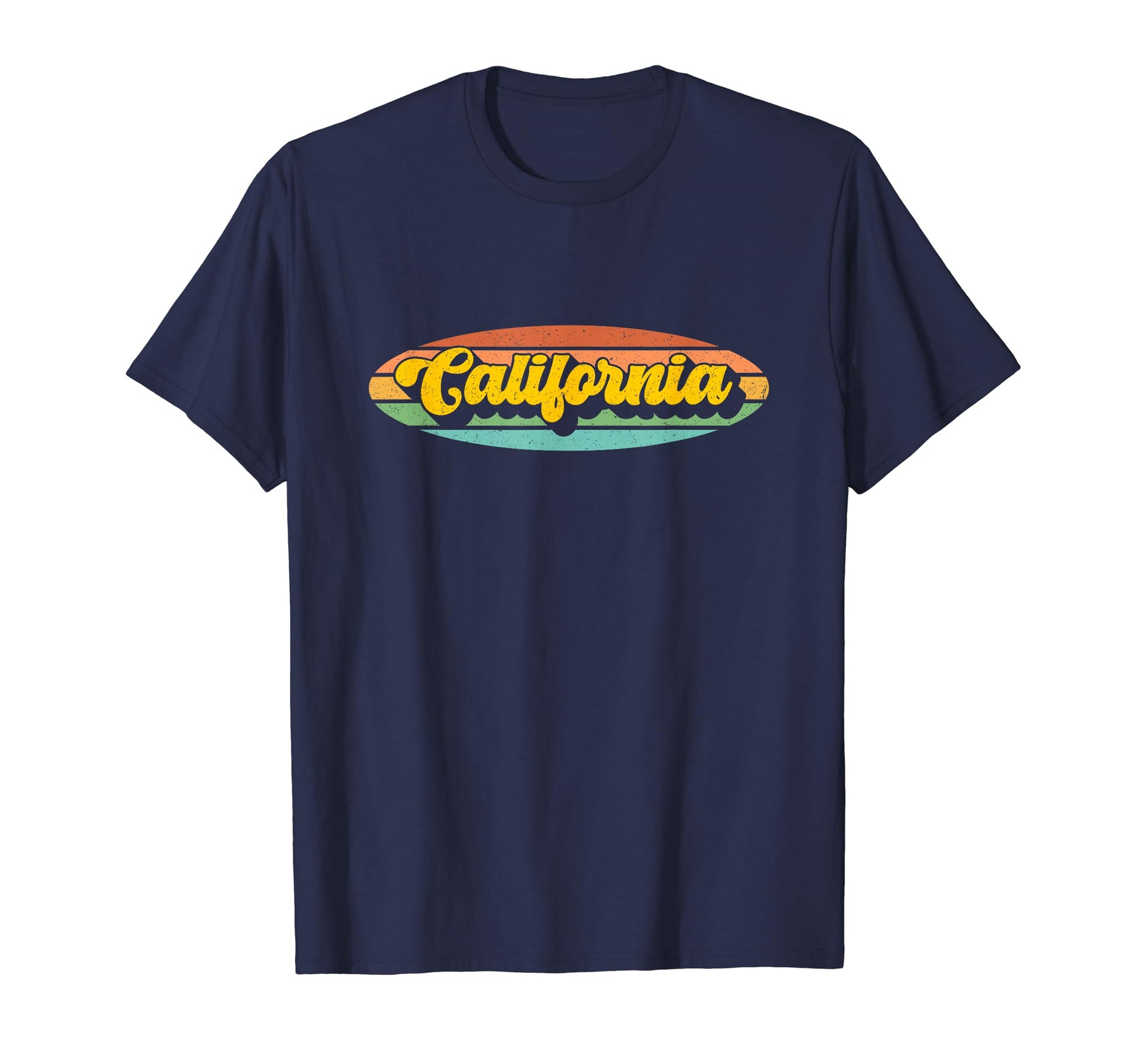 California 70S 80S Cali Surfing West T-Shirt - Trendy Graphic for Adults - T-Shirt, Sweatshirt, Hoodie