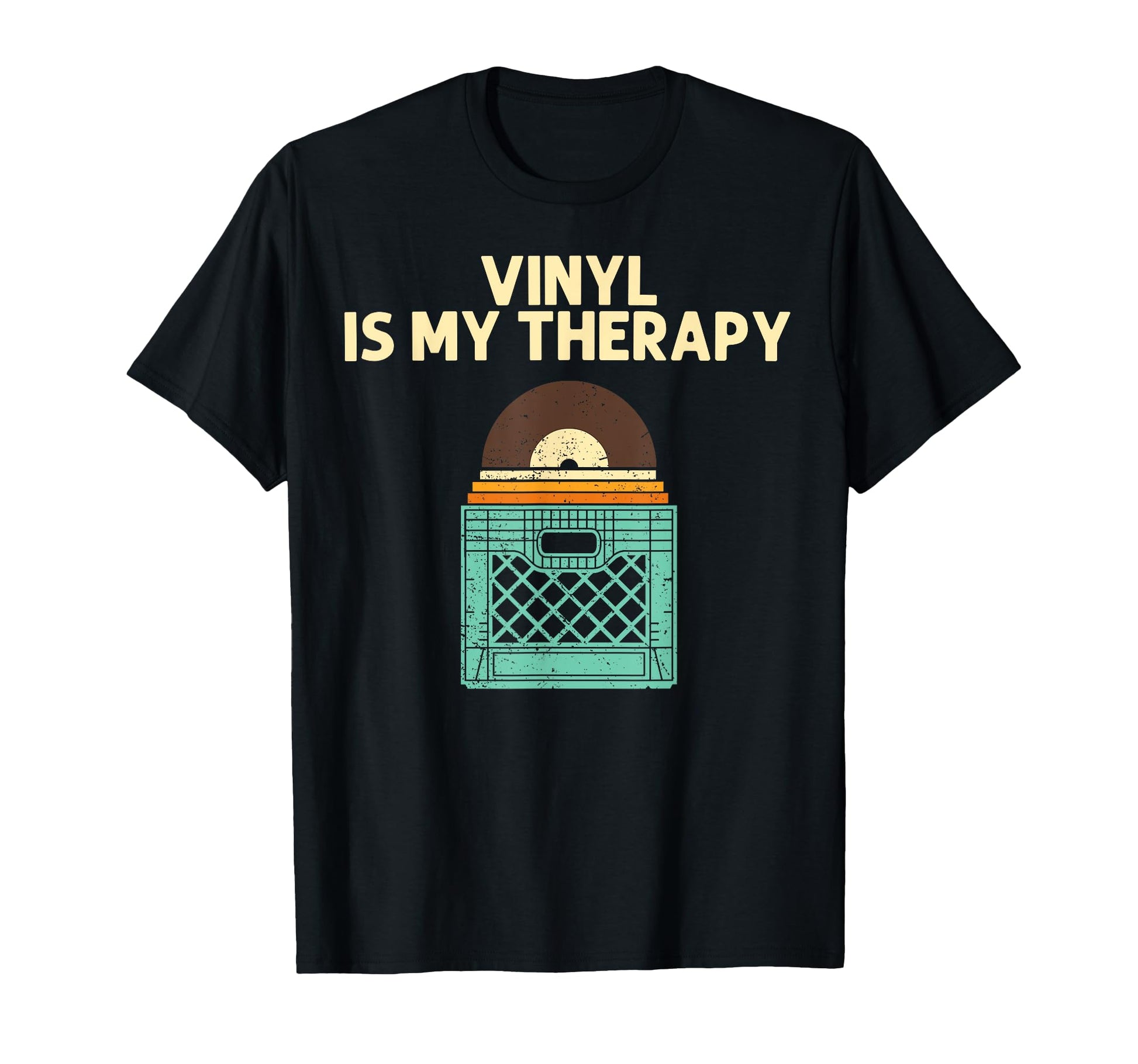 Vinyl Dj Vinyl Record Lovers Music T-Shirt - Fun Novelty Design Men Women - T-Shirt, Sweatshirt, Hoodie