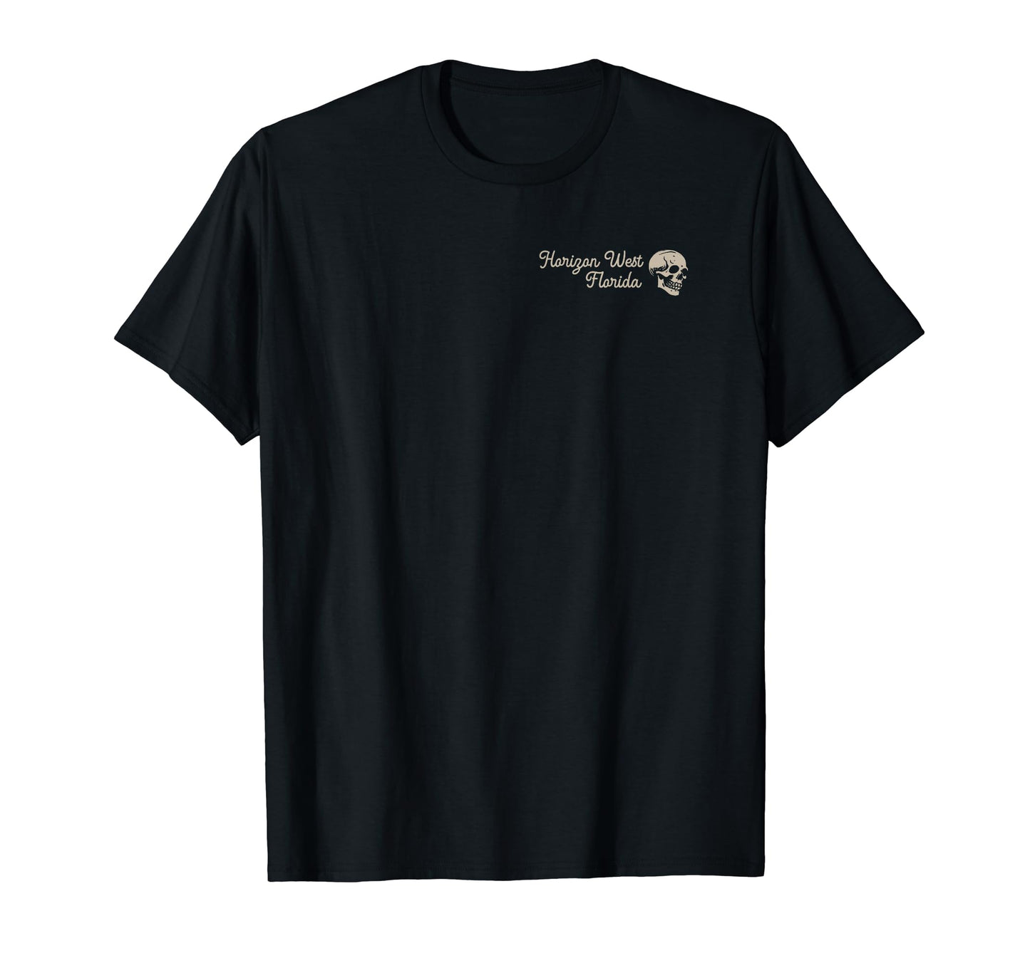 Horizon West Florida Fl Surfer Front T-Shirt - Trendy Graphic Men Women - T-Shirt, Sweatshirt, Hoodie