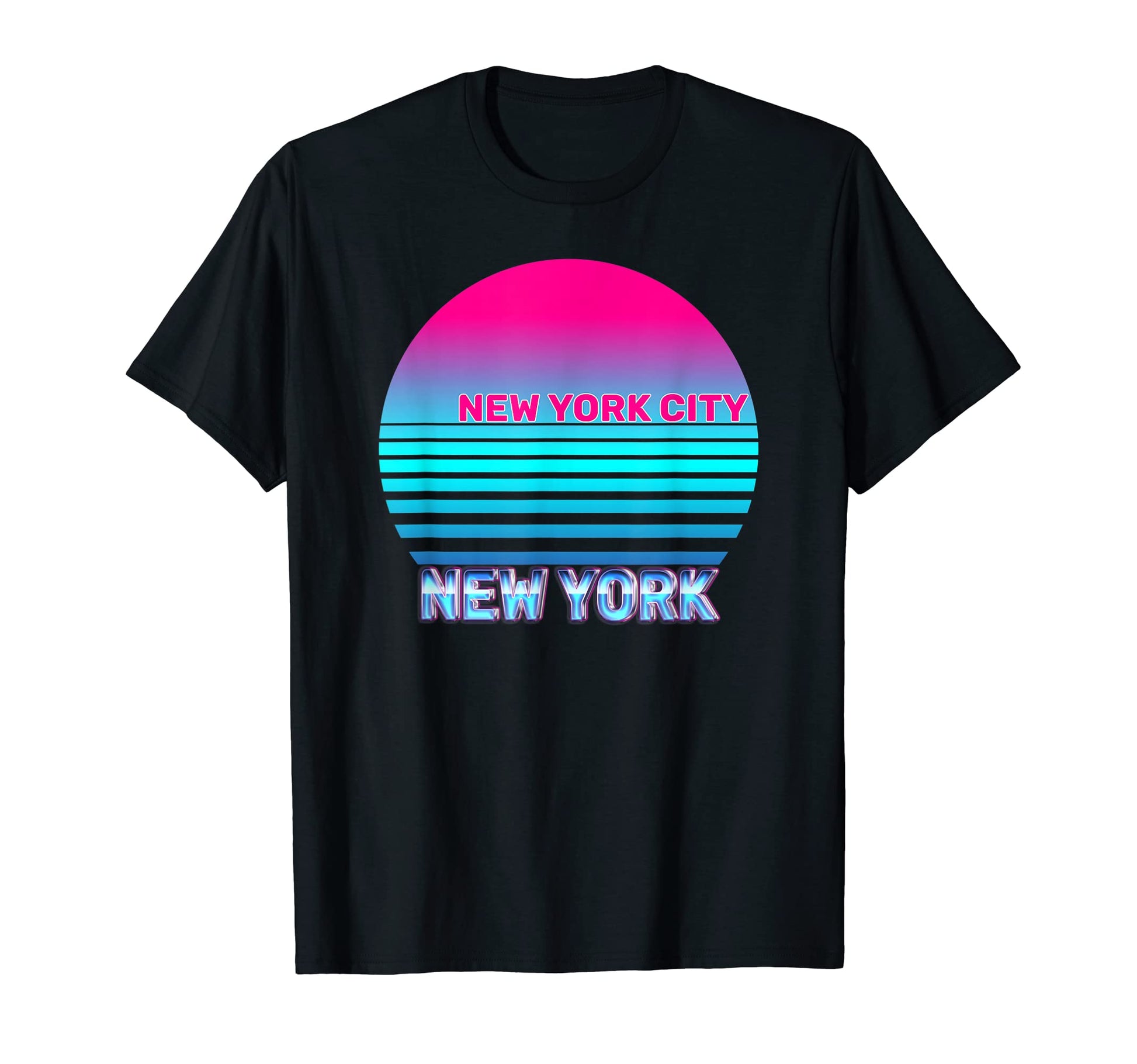 New York City New York Vaporwave 1980S T-Shirt - Novelty Apparel Men Women - T-Shirt, Sweatshirt, Hoodie