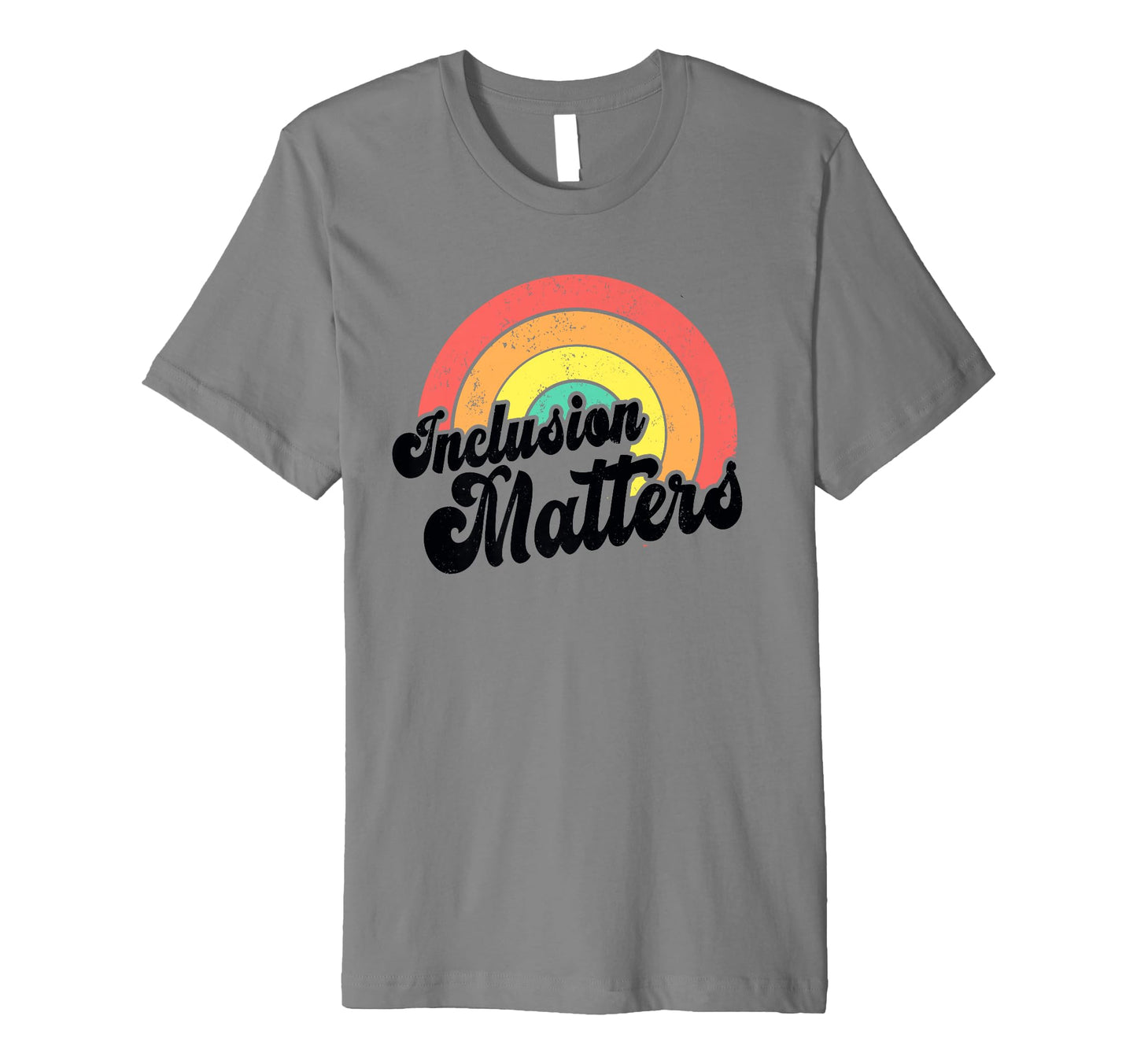 Rainbow Inclusion Matters Sped Asd Ecse T-Shirt - Aesthetic Graphic Unisex - T-Shirt, Sweatshirt, Hoodie