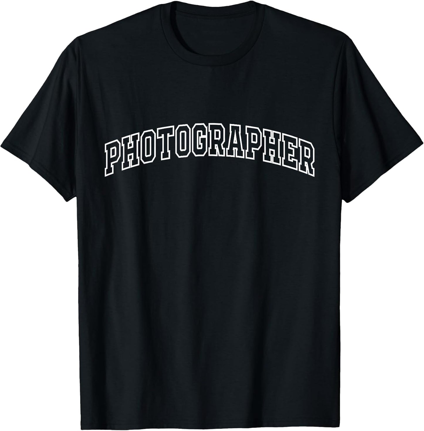 Photographer Typography Design - Adult & Kids T-Shirts, Sweatshirts & Hoodies apparel design preview 1