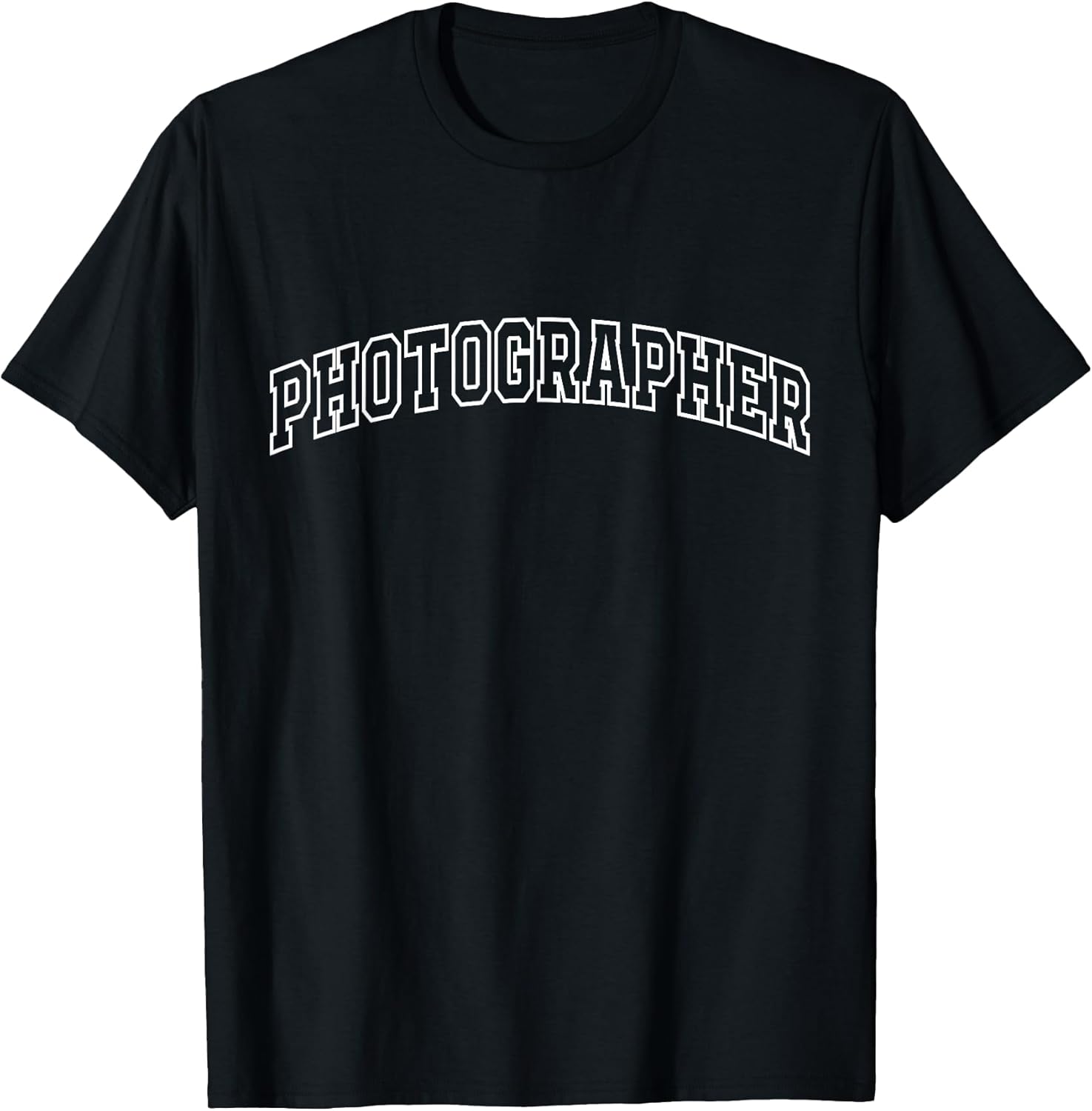 Photographer Typography Design - Adult & Kids T-Shirts, Sweatshirts & Hoodies apparel design preview 1