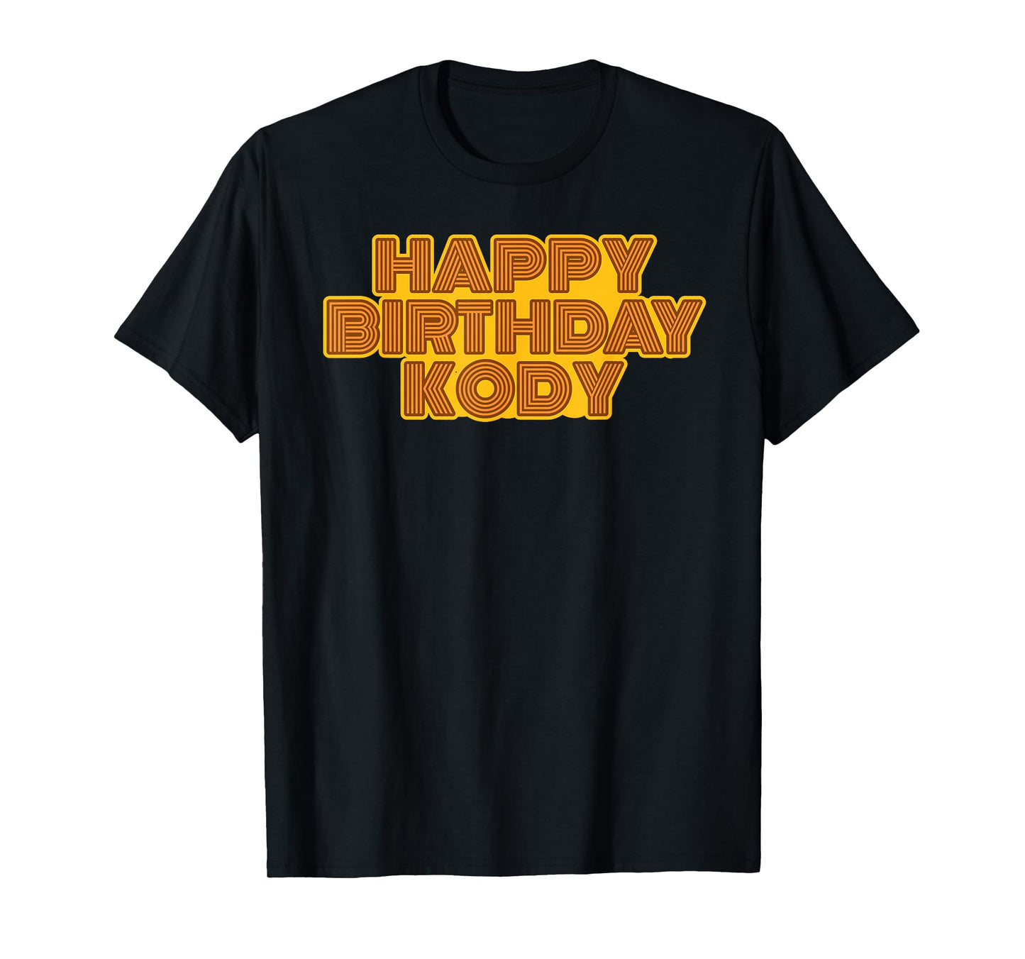 Happy Birthday Kody Personalized Name T-Shirt - Aesthetic Graphic Unisex - T-Shirt, Sweatshirt, Hoodie